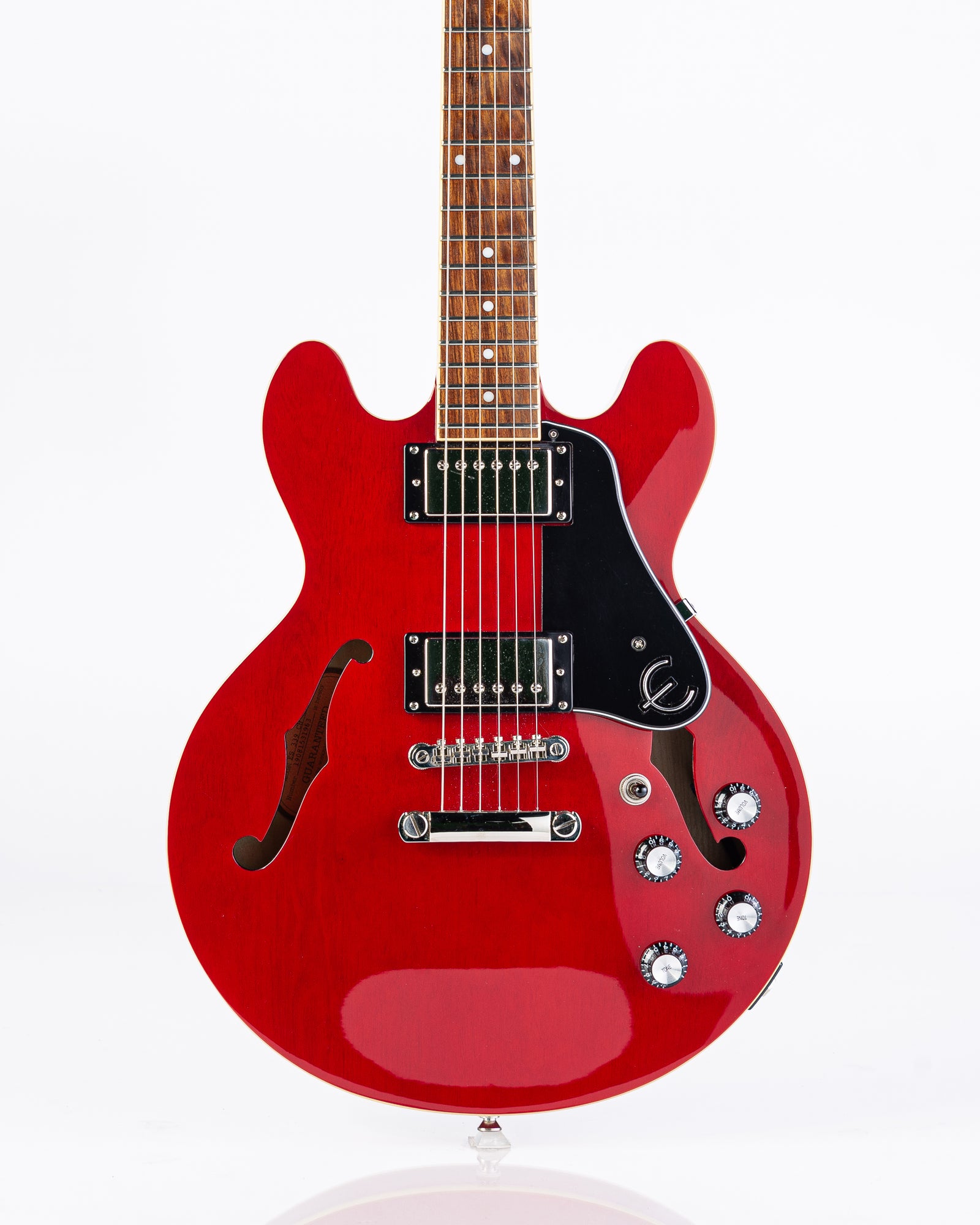 USED Epiphone ES-339 Semi-Hollow Electric Guitar- Cherry Red with Hardshell Case