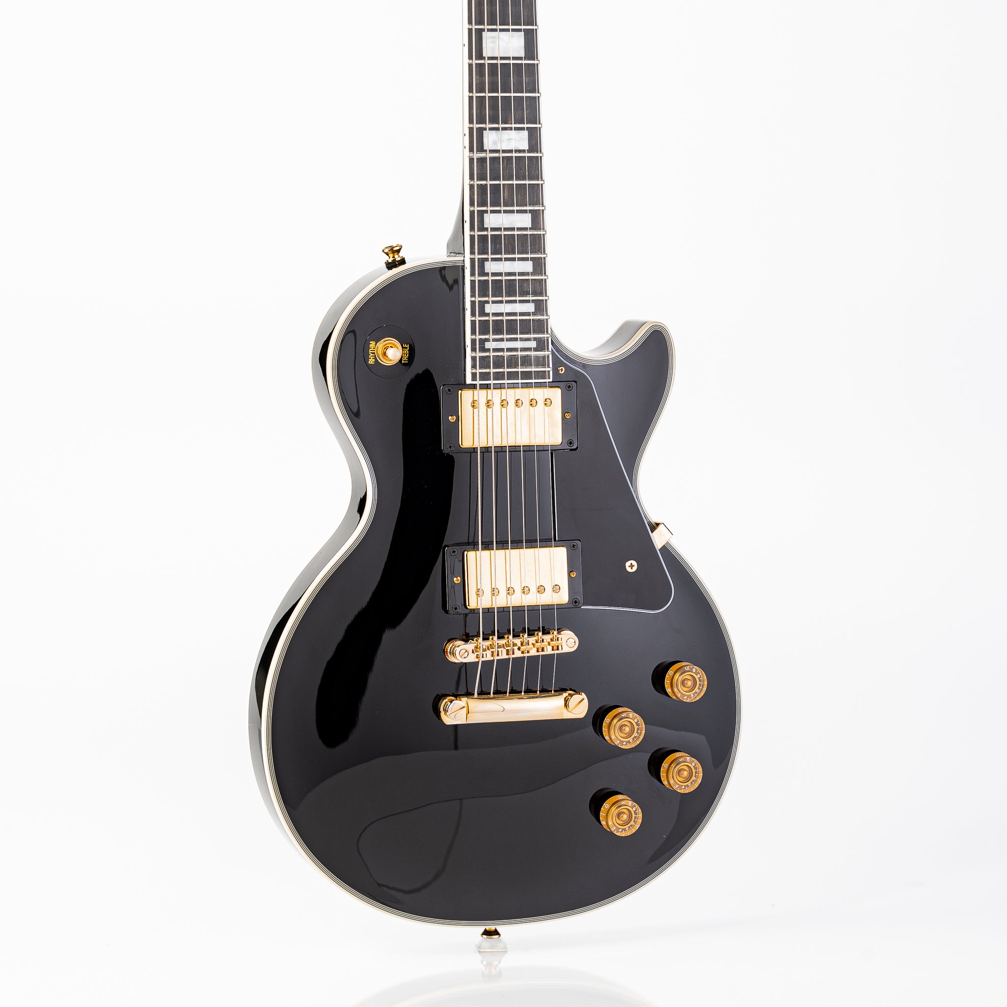 ギター Epiphone Les paul custom  Ebony Epiphone Les Paul Custom Ebony Black Electric Guitar