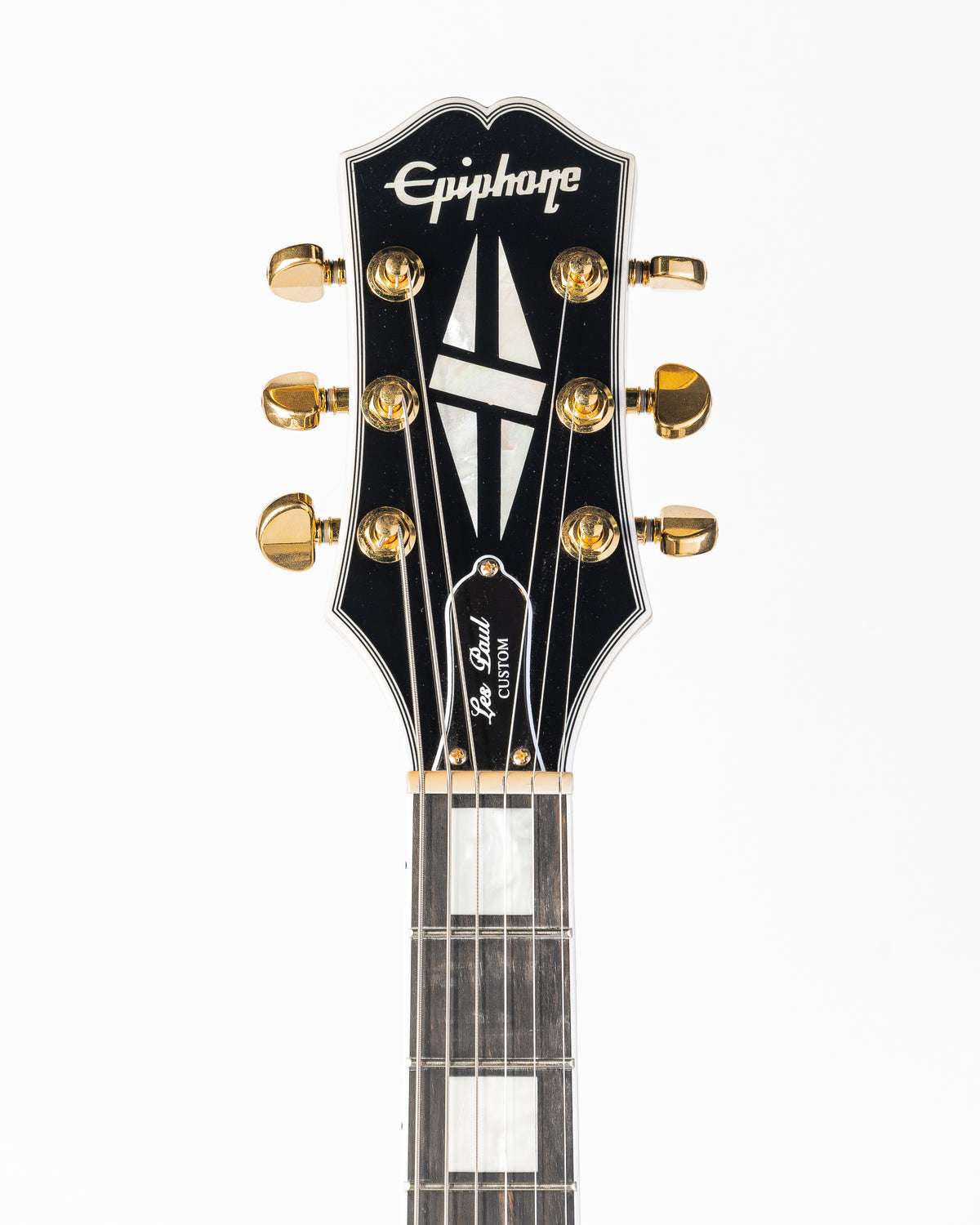 USED Epiphone Les Paul Custom Electric Guitar - Ebony