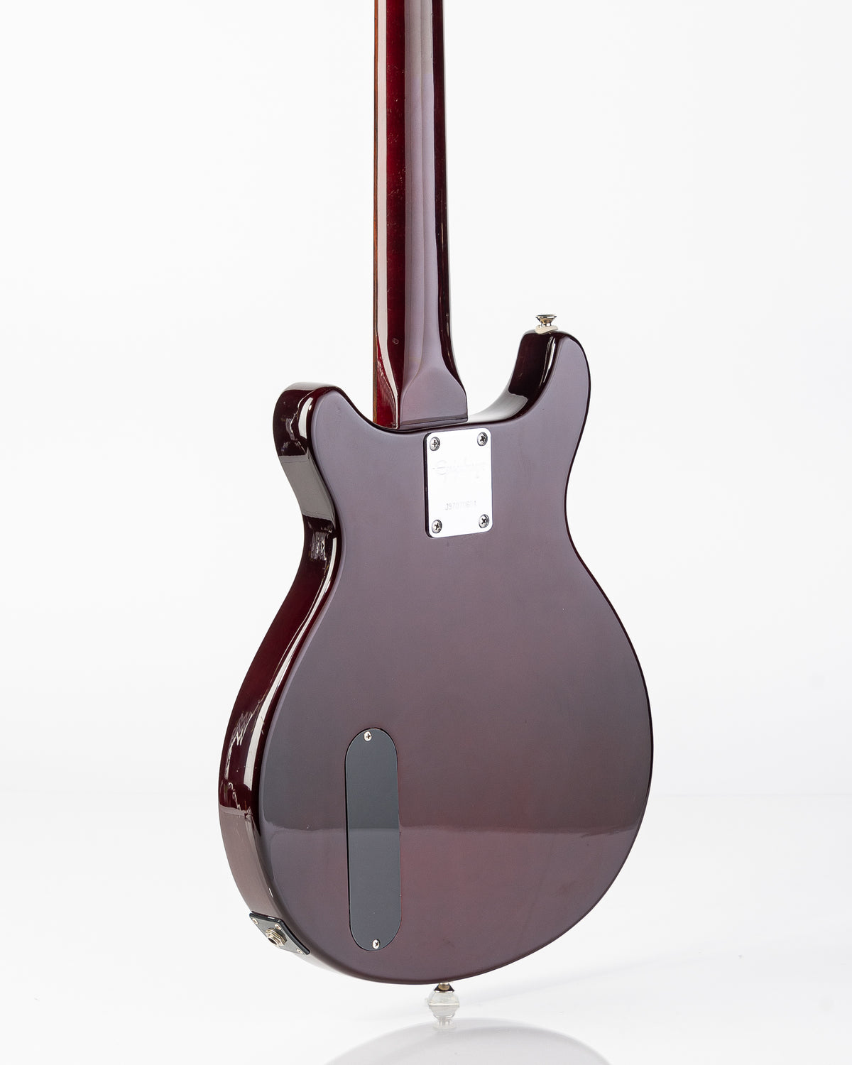 USED 1997 Epiphone Les Paul Double-cut Junior MIJ Electric Guitar - Red