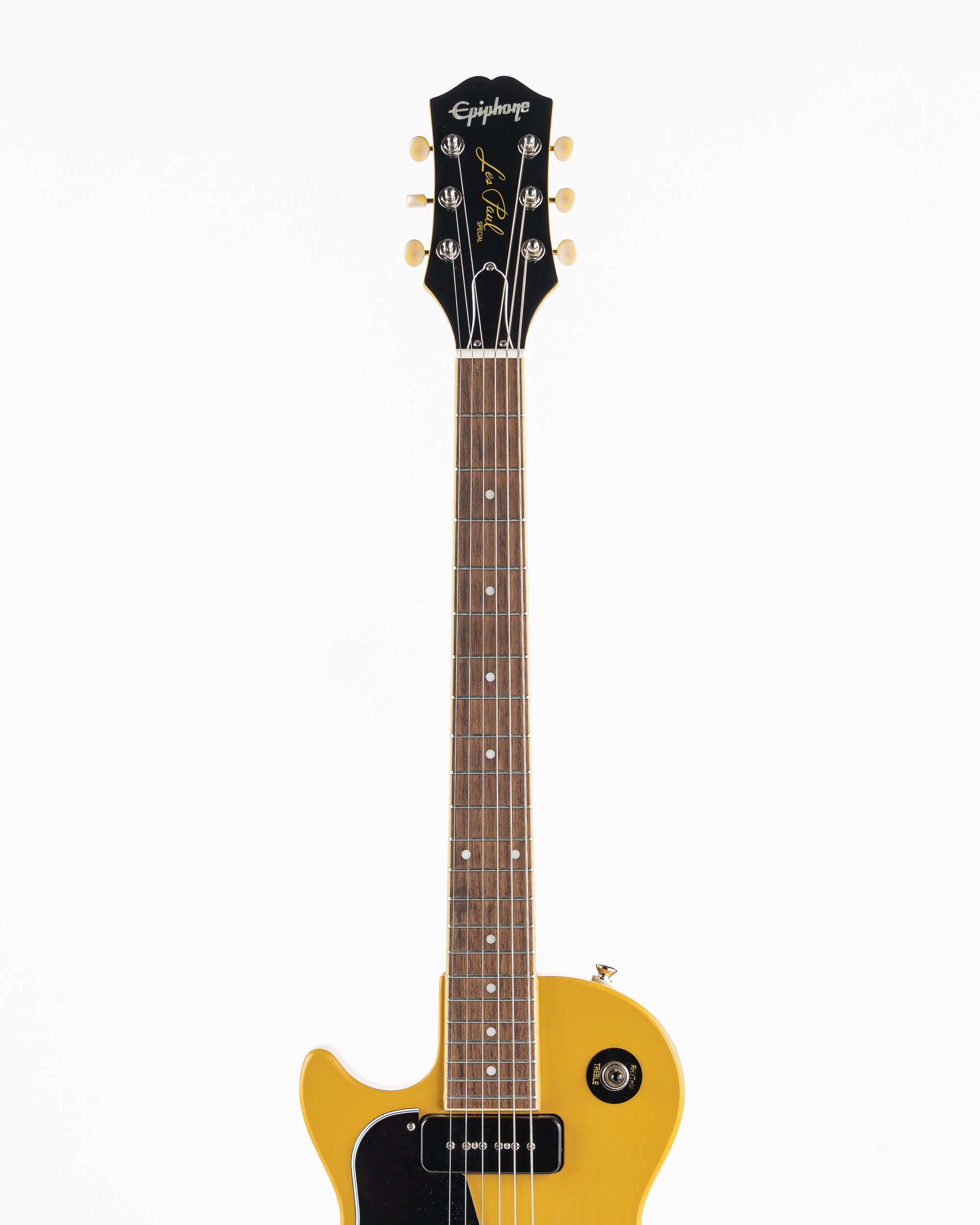 USED Epiphone Les Paul Special Left Handed Electric Guitar - TV Yellow