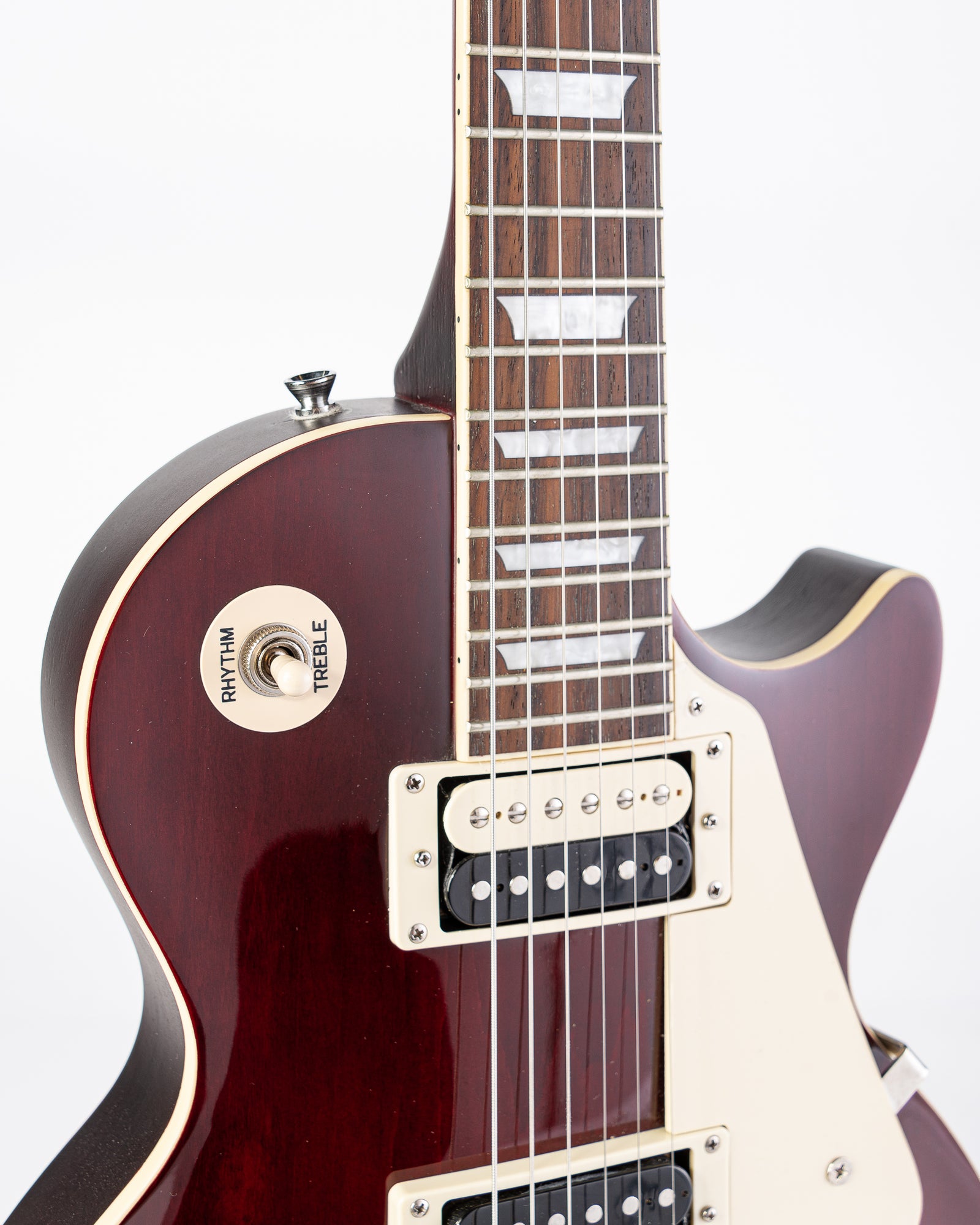 USED Epiphone Les Paul Traditional Pro Electric Guitar- Wine Red