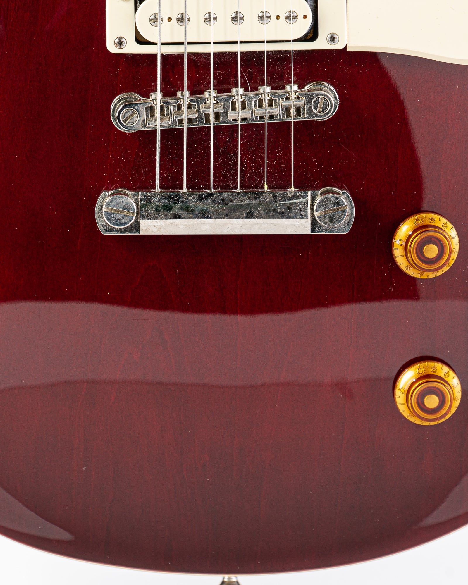 USED Epiphone Les Paul Traditional Pro Electric Guitar- Wine Red
