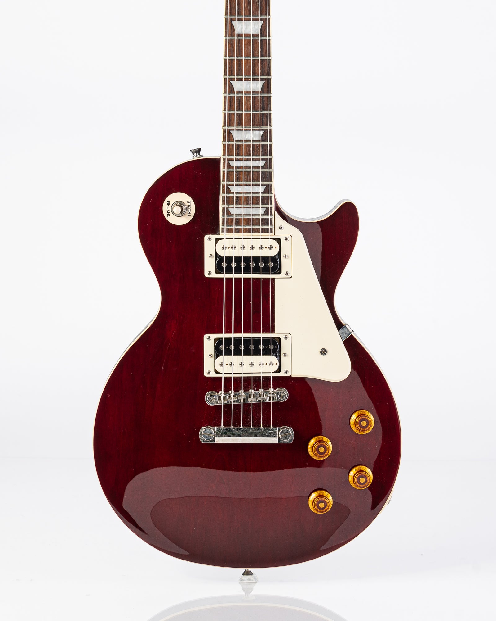 USED Epiphone Les Paul Traditional Pro Electric Guitar- Wine Red