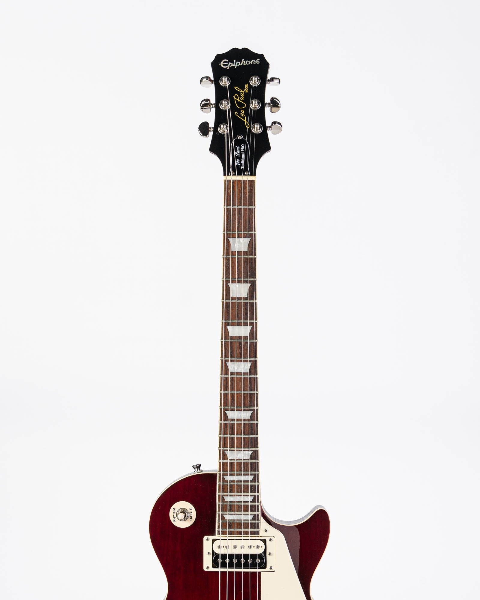 USED Epiphone Les Paul Traditional Pro Electric Guitar- Wine Red