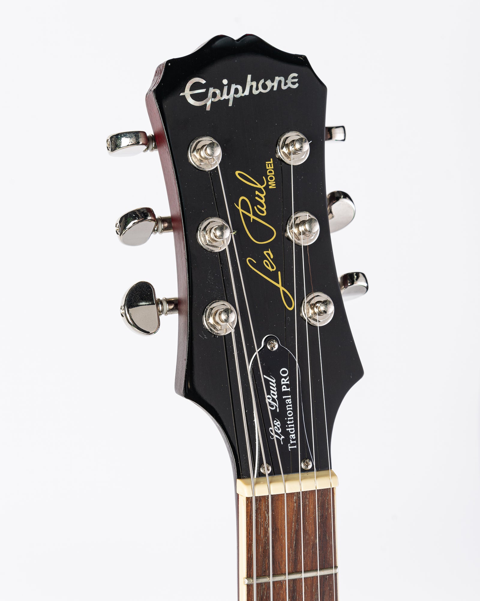 USED Epiphone Les Paul Traditional Pro Electric Guitar- Wine Red