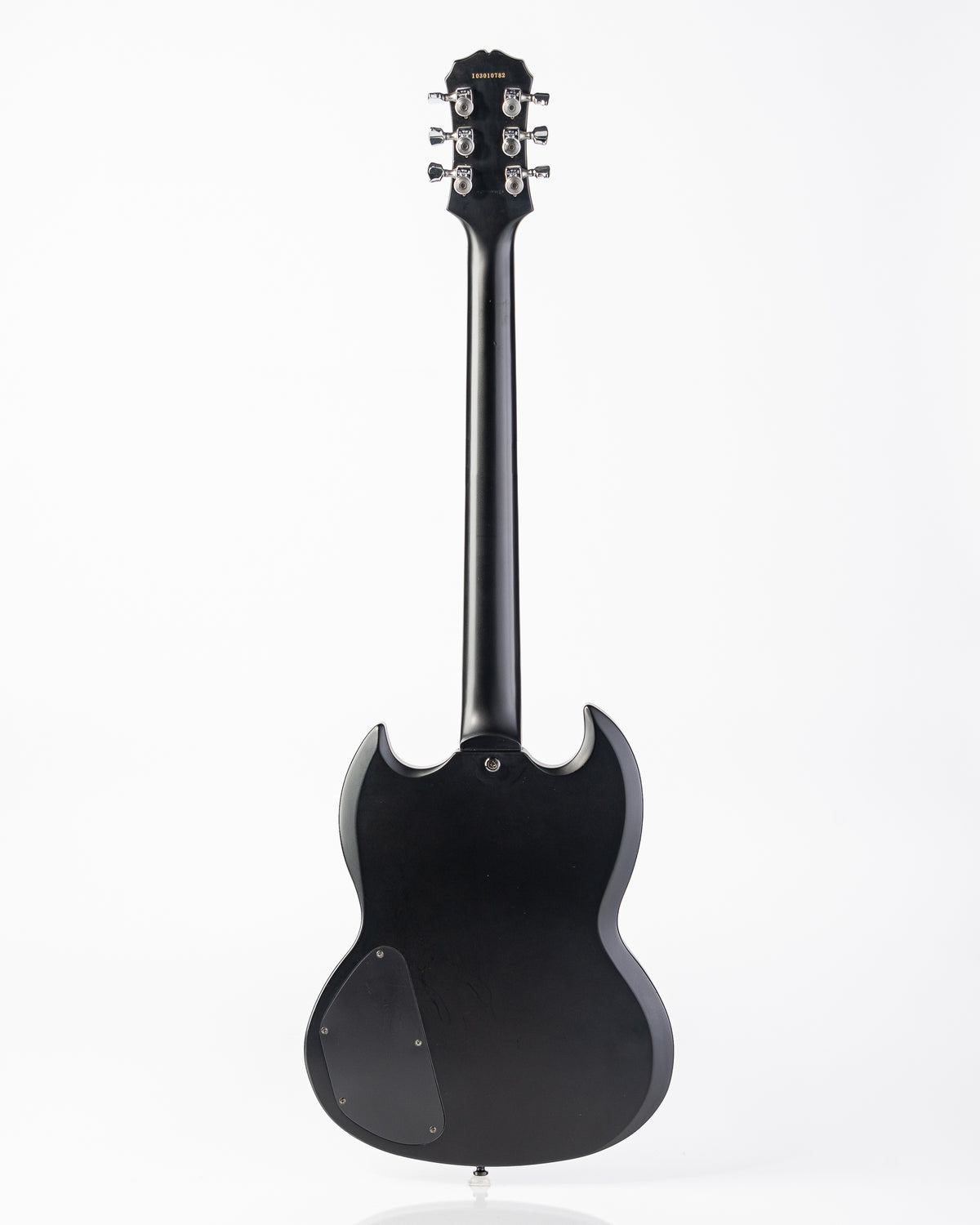 USED 2003 Epiphone SG Goth G-400 Electric Guitar - Satin Black