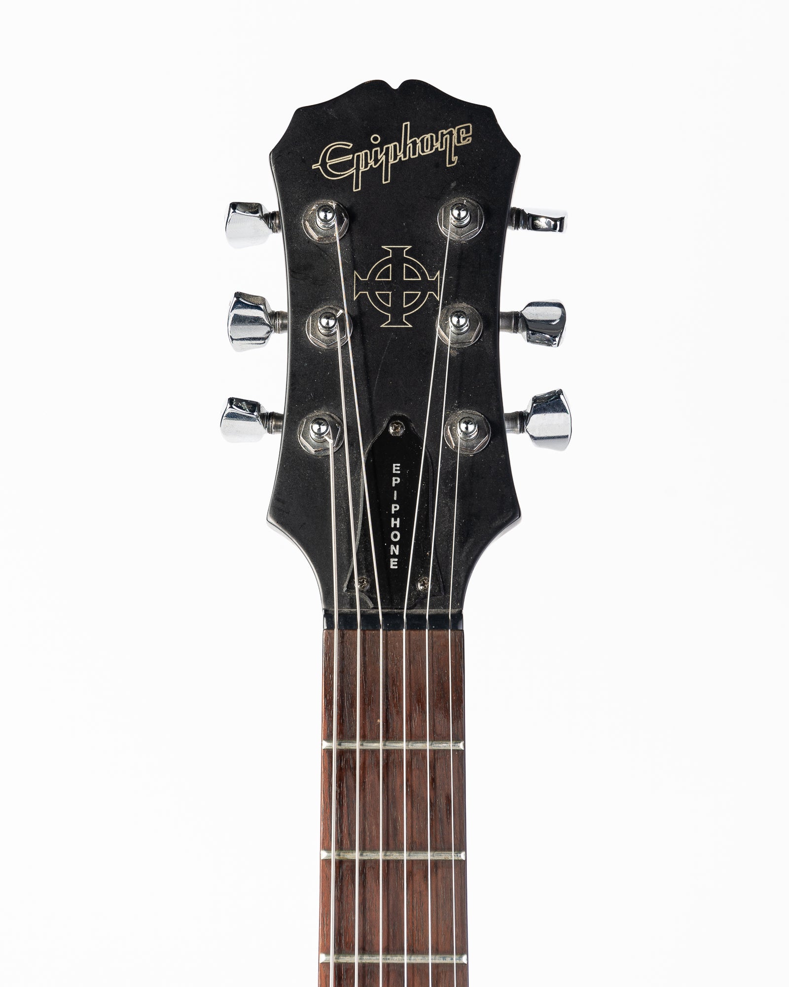 USED 2003 Epiphone SG Goth G-400 Electric Guitar - Satin Black