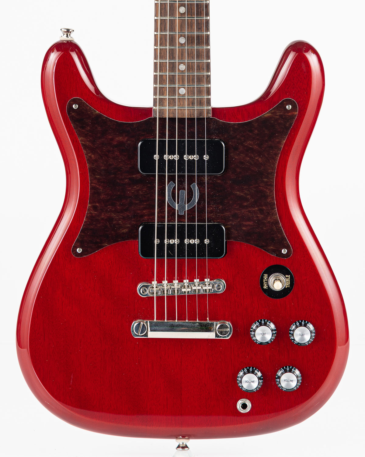 USED Epiphone Wilshire P90 Electric Guitar - Transparent Cherry