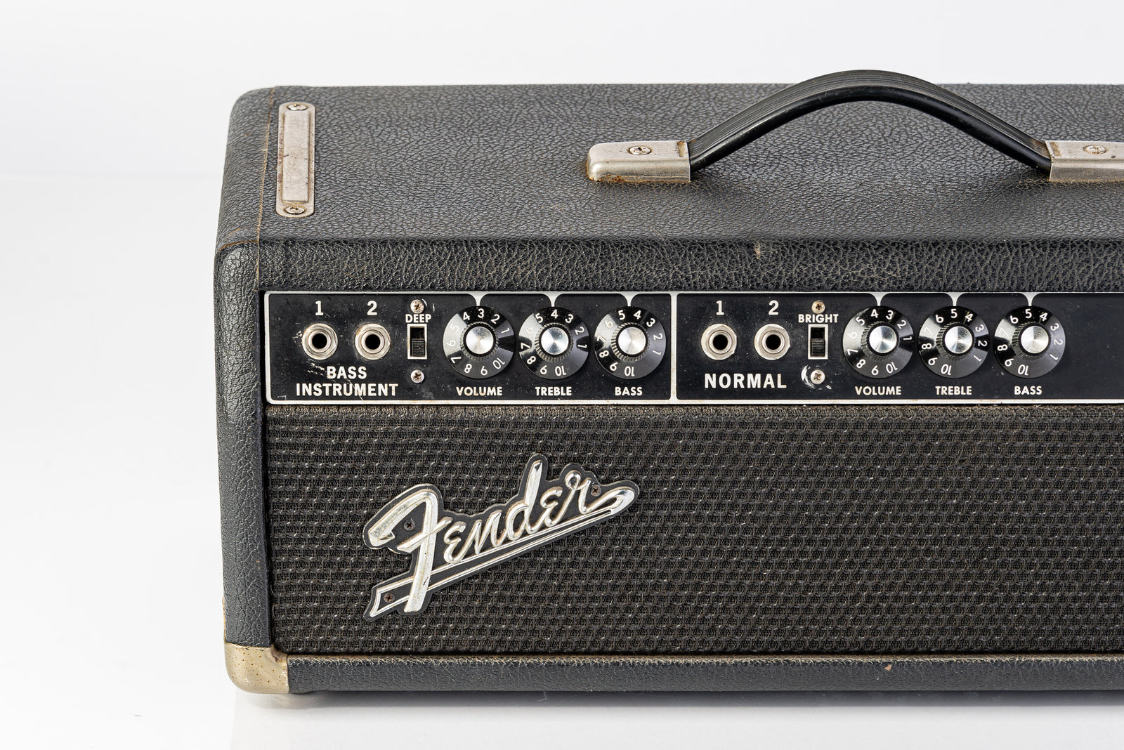 USED Fender 1967 Bassman 50W Black Panel Guitar Amp Head