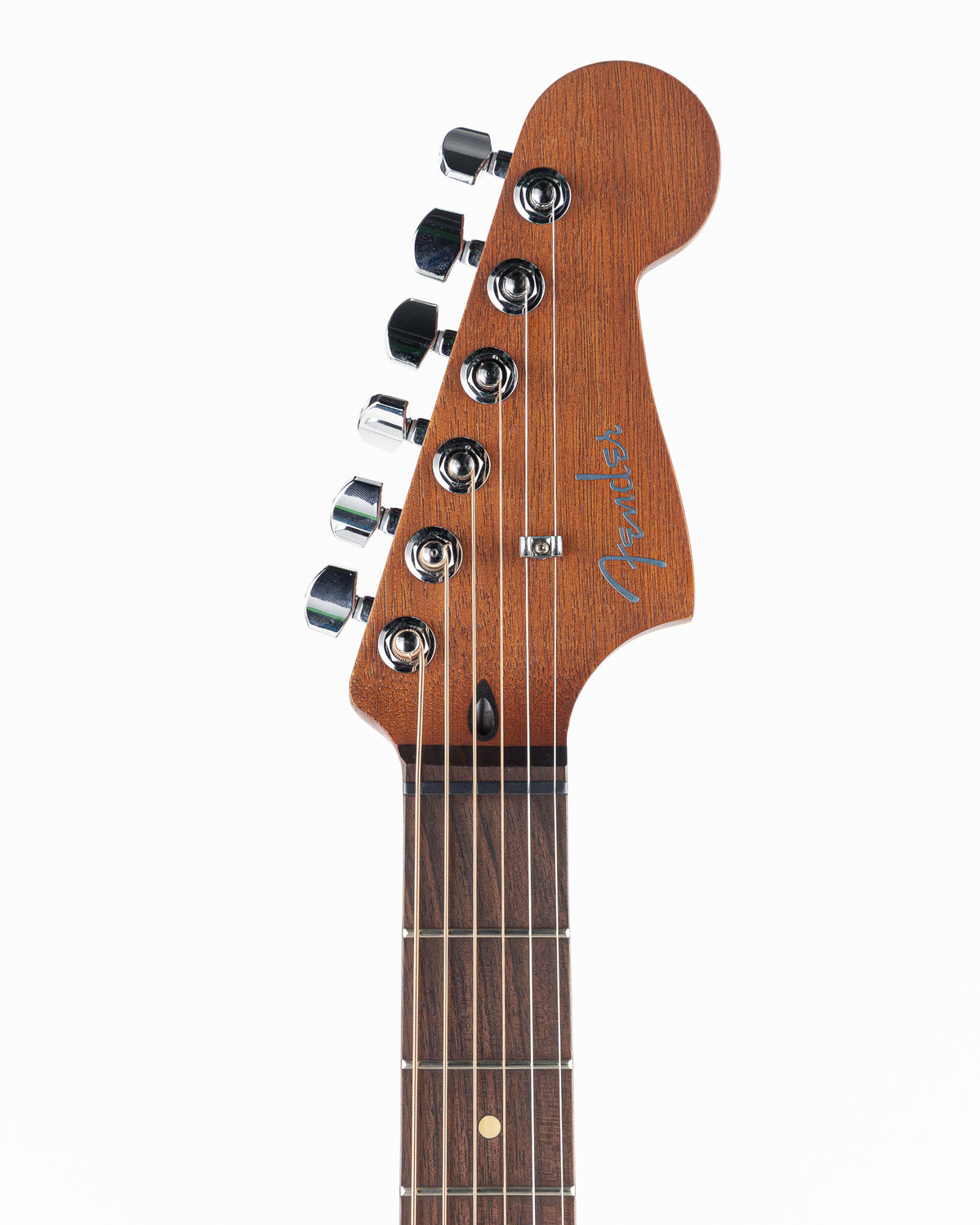 USED Fender Acoustasonic Standard Jazzmaster Acoustic Electric Guitar - Matte Black