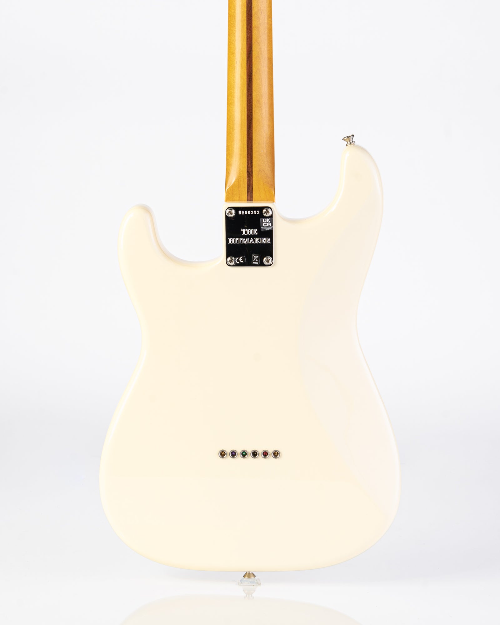 B-STOCK Fender Artist Series Nile Rodgers Hitmaker Stratocaster Electric Guitar with Maple Fingerboard - Olympic White