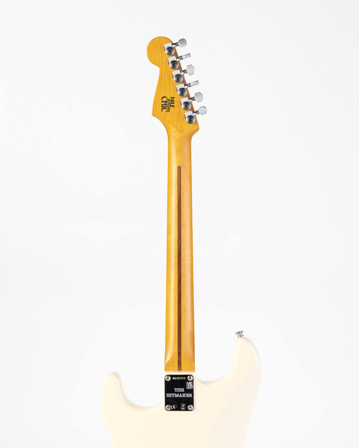 B-STOCK Fender Artist Series Nile Rodgers Hitmaker Stratocaster Electric Guitar with Maple Fingerboard - Olympic White