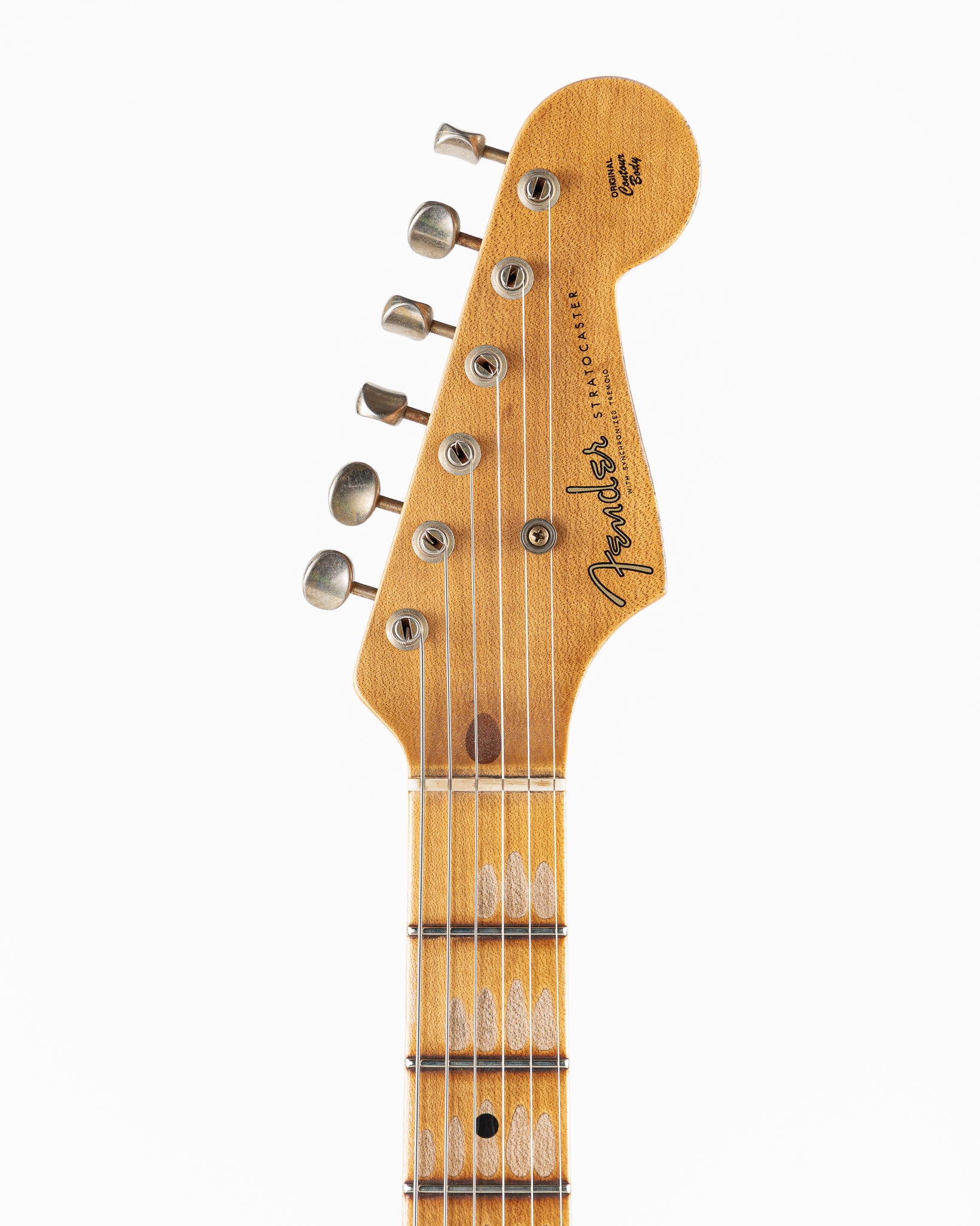 USED 2024 Fender Custom Shop Limited 70th Anniversary '54 Stratocaster Electric Guitar - Heavy Relic Aged Black