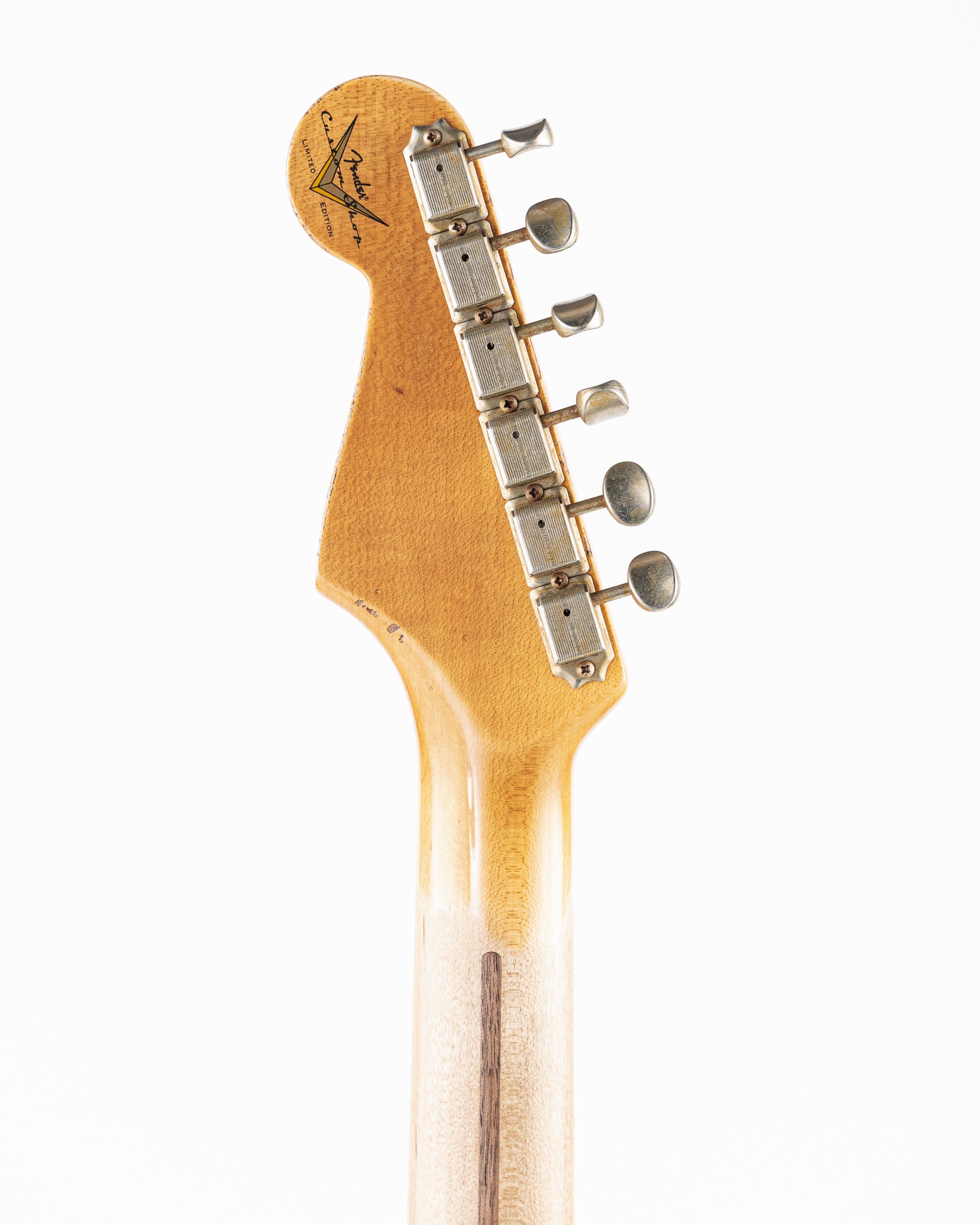 USED 2024 Fender Custom Shop Limited 70th Anniversary '54 Stratocaster Electric Guitar - Heavy Relic Aged Black
