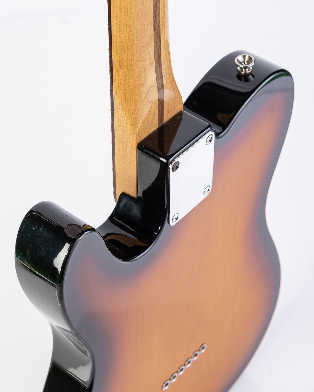 USED Fender Deluxe Nashville Power Telecaster with Fishman Powerbridge Electric Guitar- 2 Tone Burst with Tweed HSC