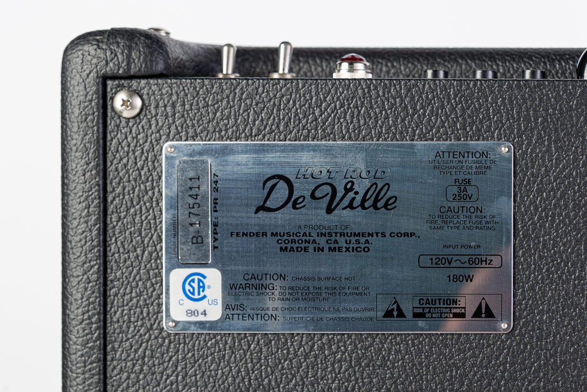 USED Fender Hot Rod DeVille 410 III 60-watt 4x10" Tube Combo Amp