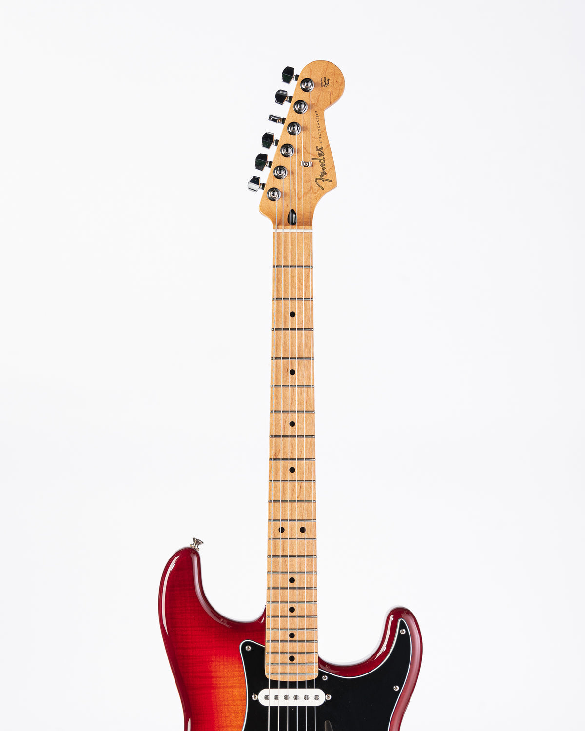 USED Fender Player HSS Plus Top Electric Guitar- Flame Maple Burst with Lightweight Case