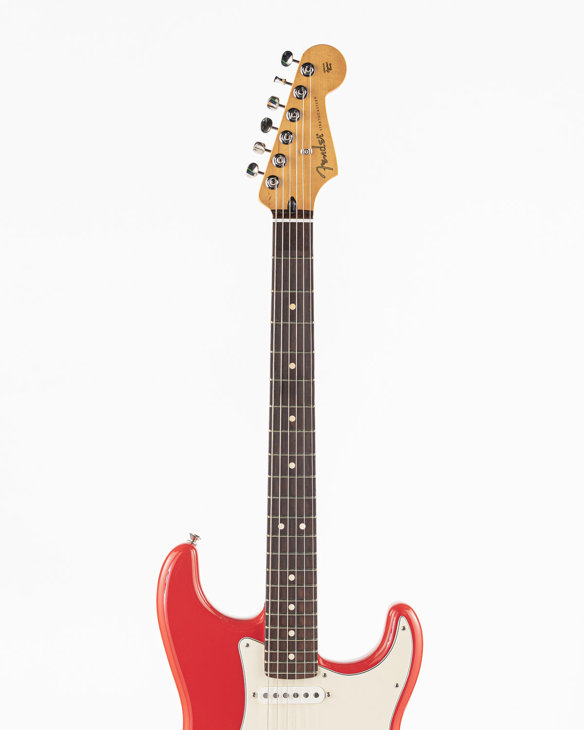 USED 2024 Fender Player II 70th Anniversary Stratocaster Electric Guitar with John Mayer Big Dipper Pickups - Coral Red