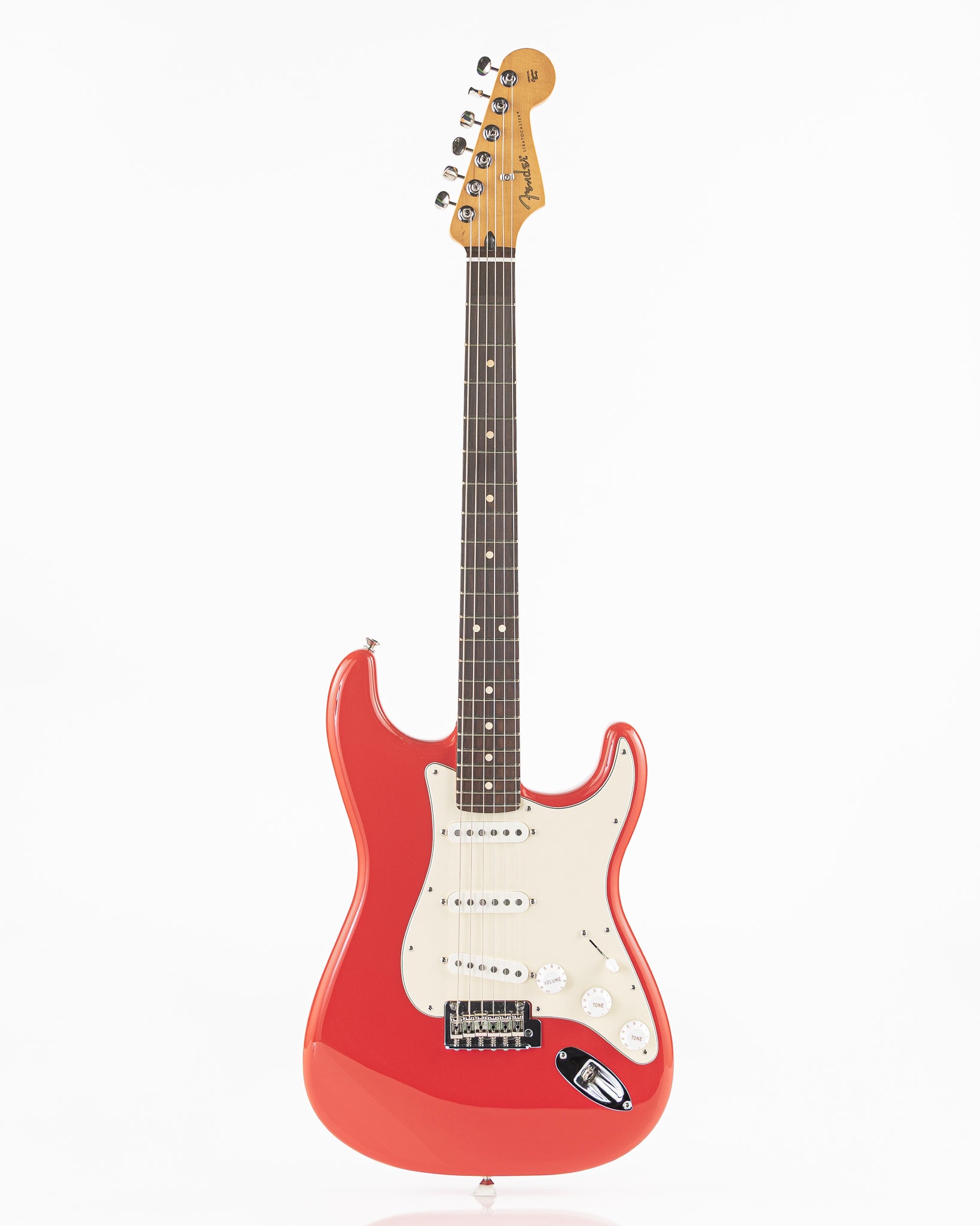 USED 2024 Fender Player II 70th Anniversary Stratocaster Electric Guitar with John Mayer Big Dipper Pickups - Coral Red