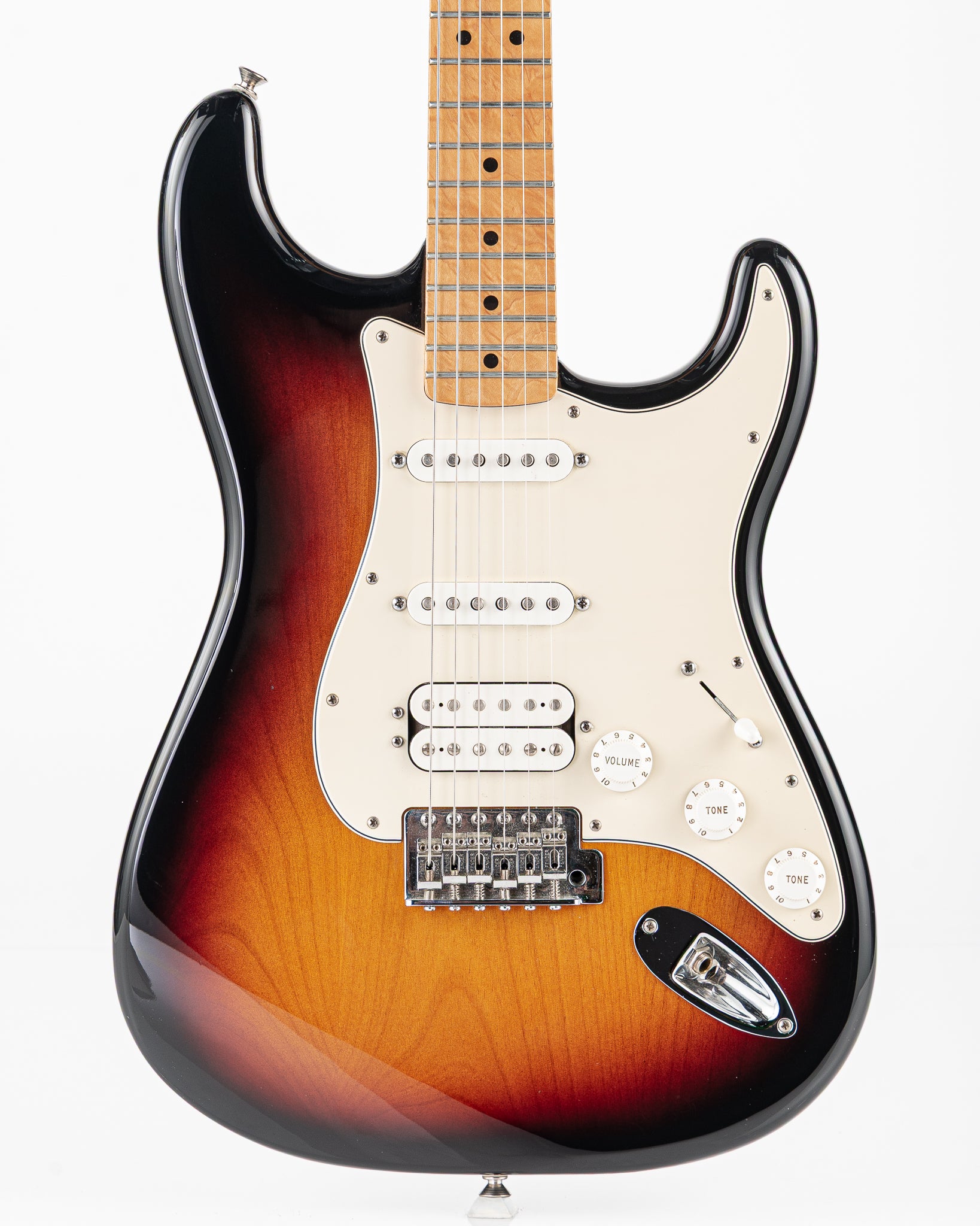 USED Fender Standard HSS Stratocaster - Brown Sunburst