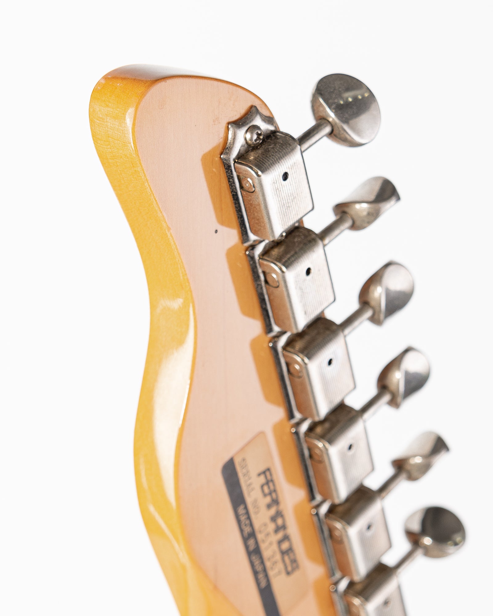 USED Fernandes Telecaster MIJ Electric Guitar - Natual