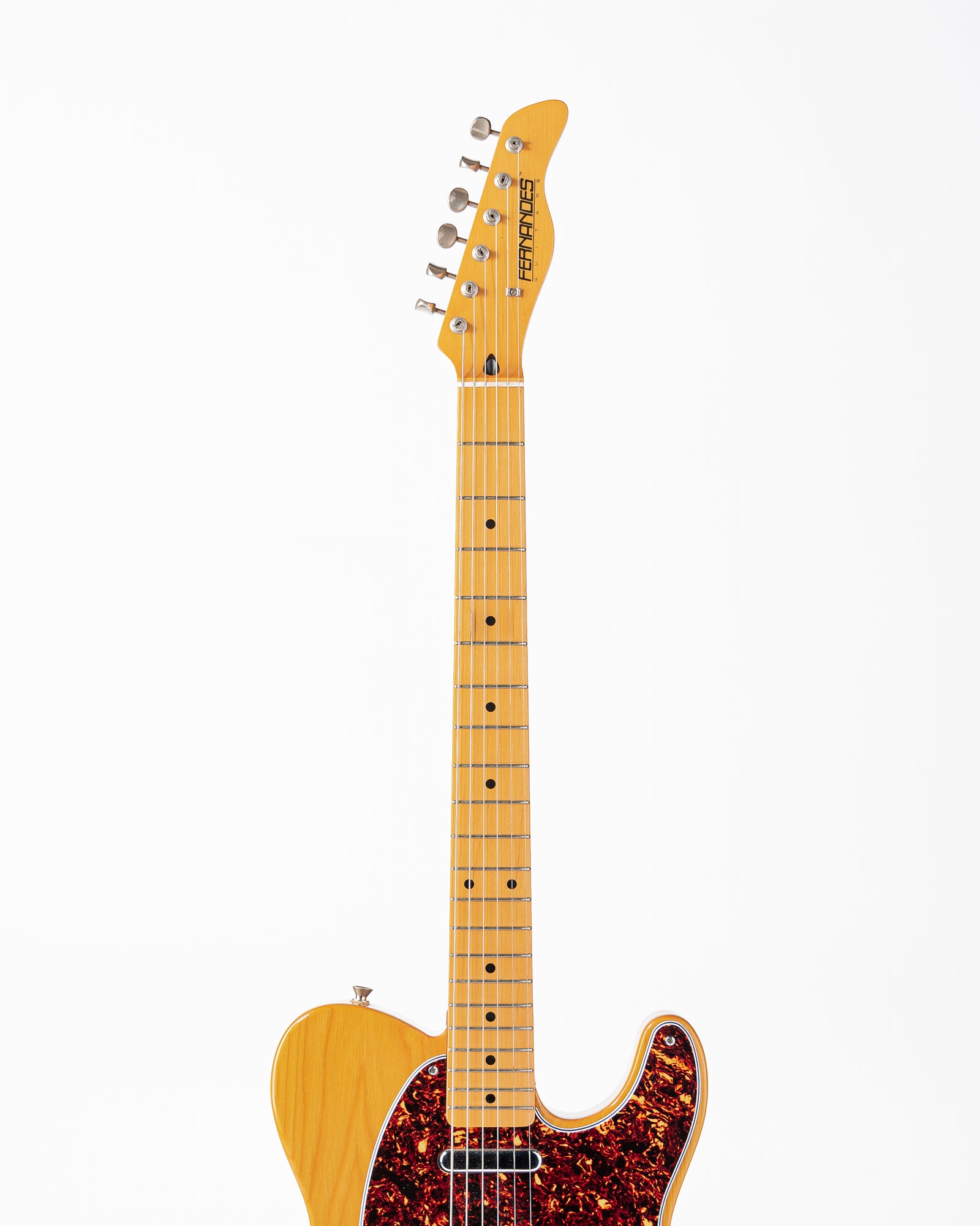 USED Fernandes Telecaster MIJ Electric Guitar - Natual