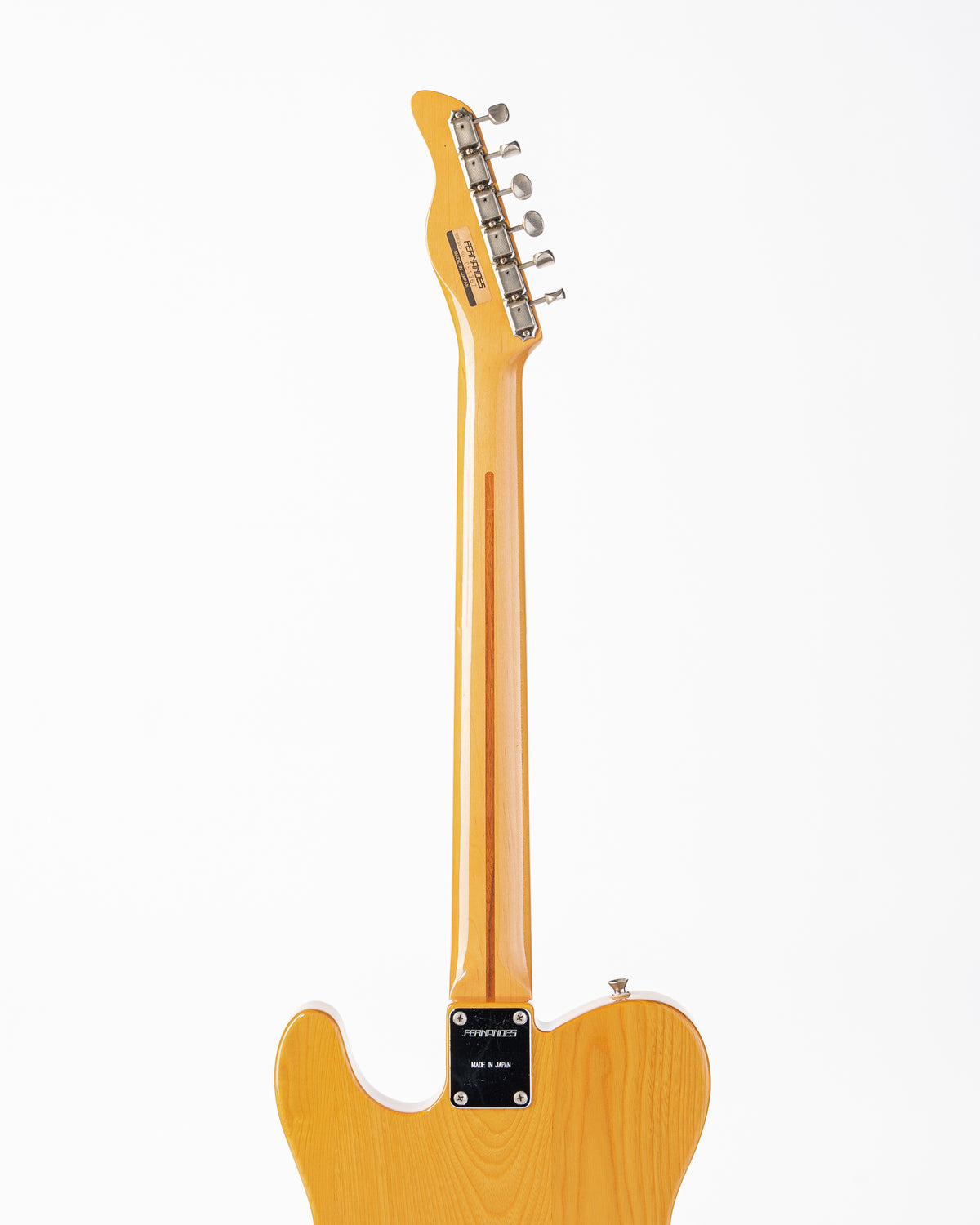 USED Fernandes Telecaster MIJ Electric Guitar - Natual