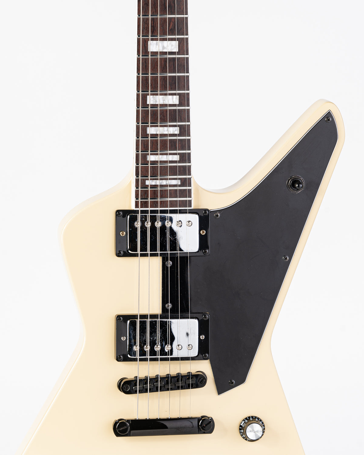 USED Firefly Explorer Classic Electric Guitar- Cream