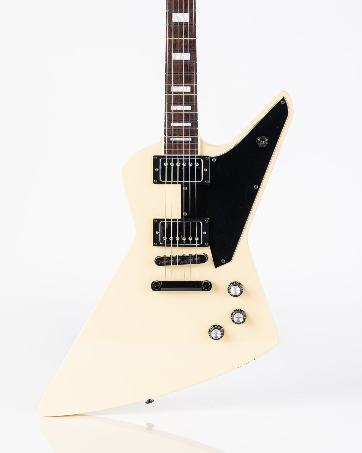 USED Firefly Explorer Classic Electric Guitar- Cream