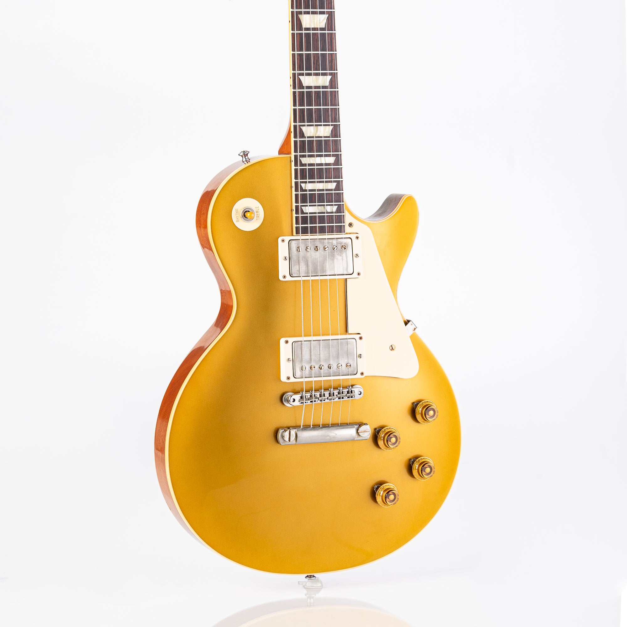 USED Gibson Les Paul Custom Shop 57' Reissue Electric Guitar- Gold Top w/OHSC