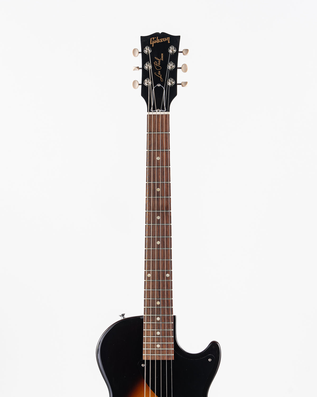 USED Gibson Les Paul Jr. Electric Guitar- Vintage Tobacco Burst with Hardshell Case