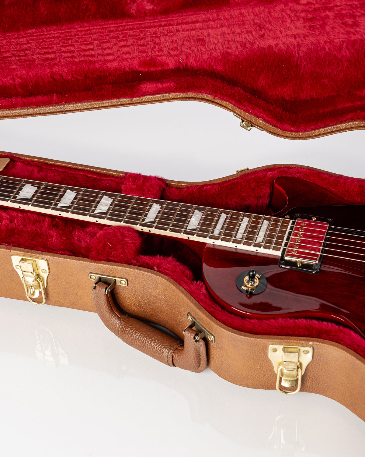 USED 2016 Gibson Les Paul Studio T Electric Guitar - Wine Red