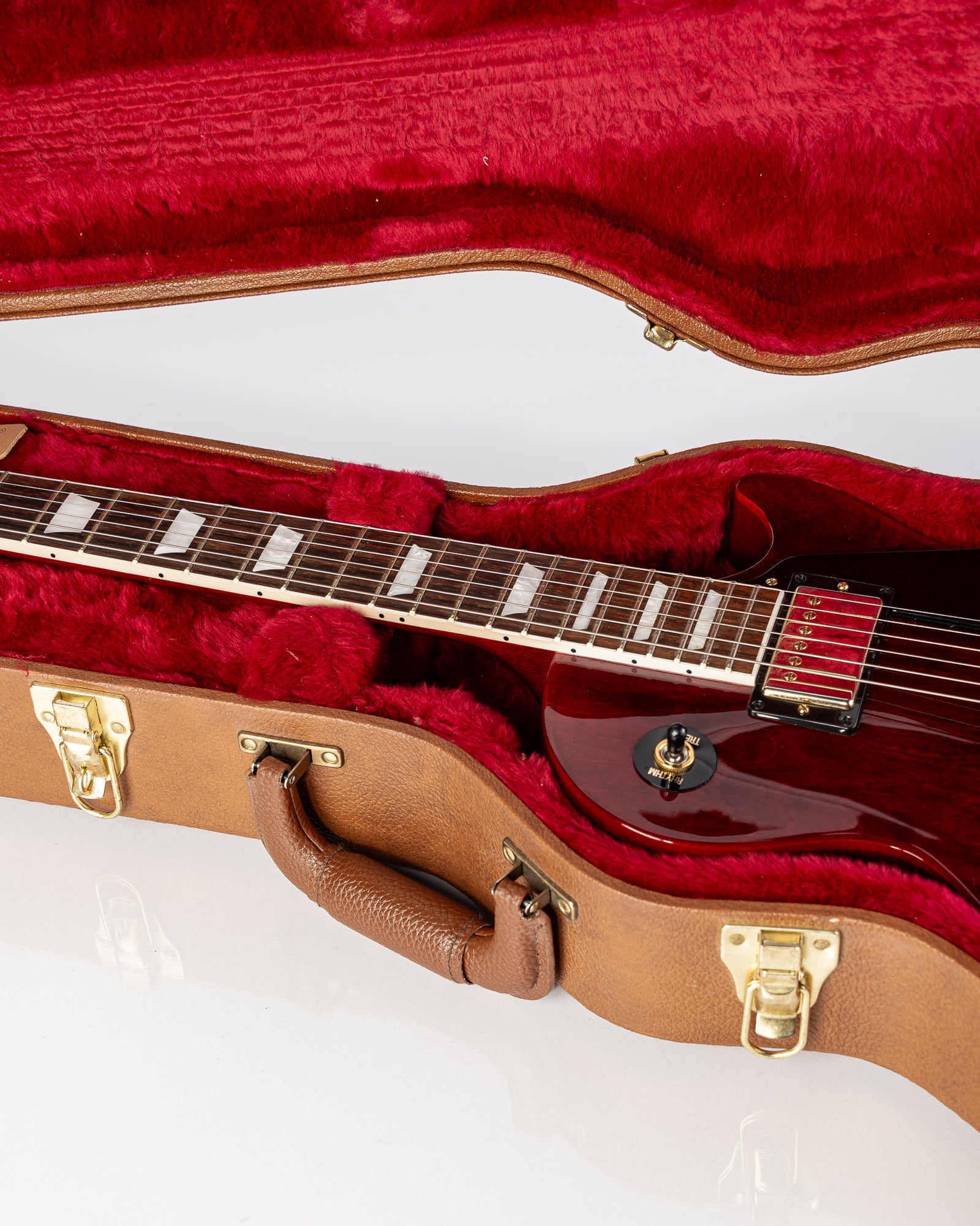 USED 2016 Gibson Les Paul Studio T Electric Guitar - Wine Red