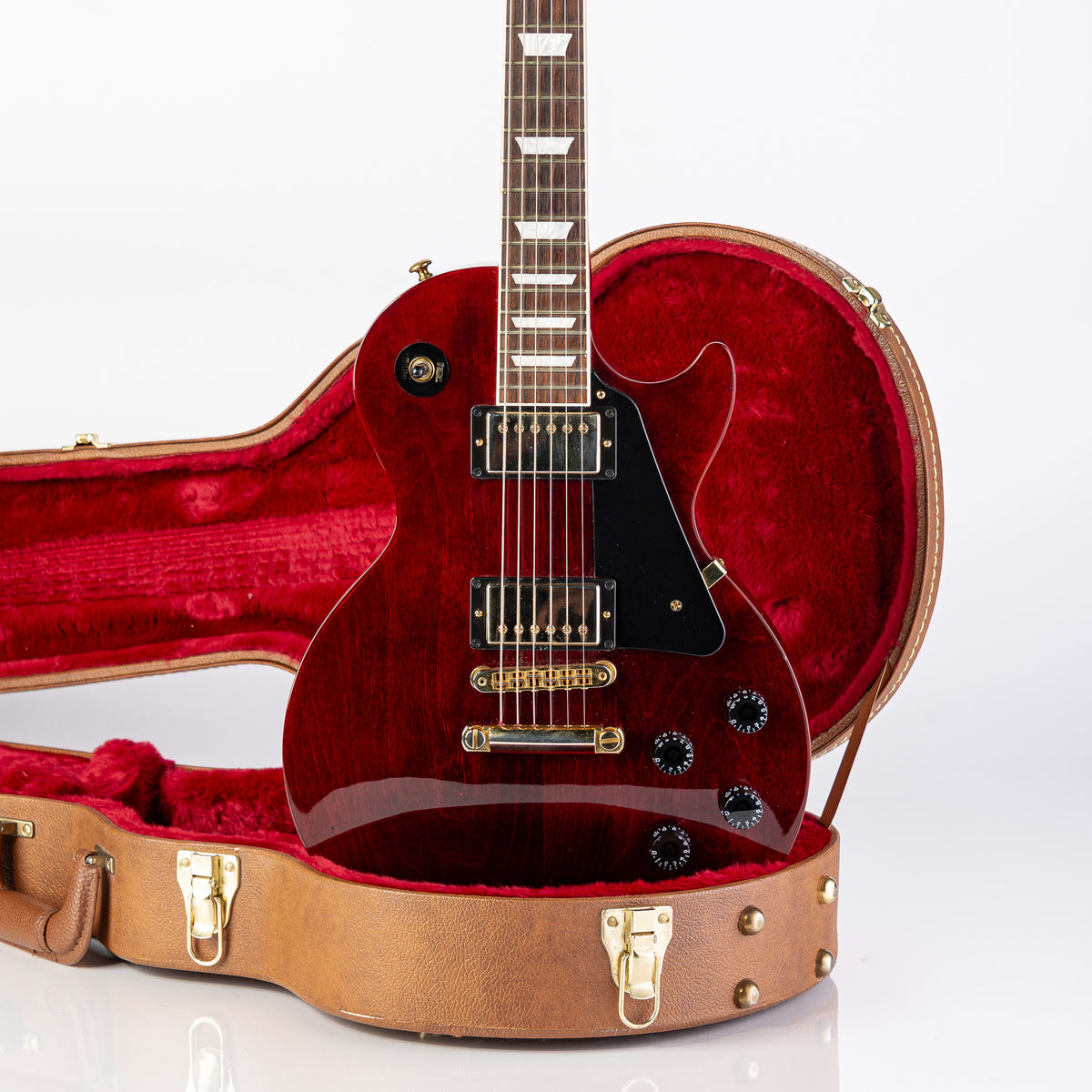 USED 2016 Gibson Les Paul Studio T Electric Guitar - Wine Red