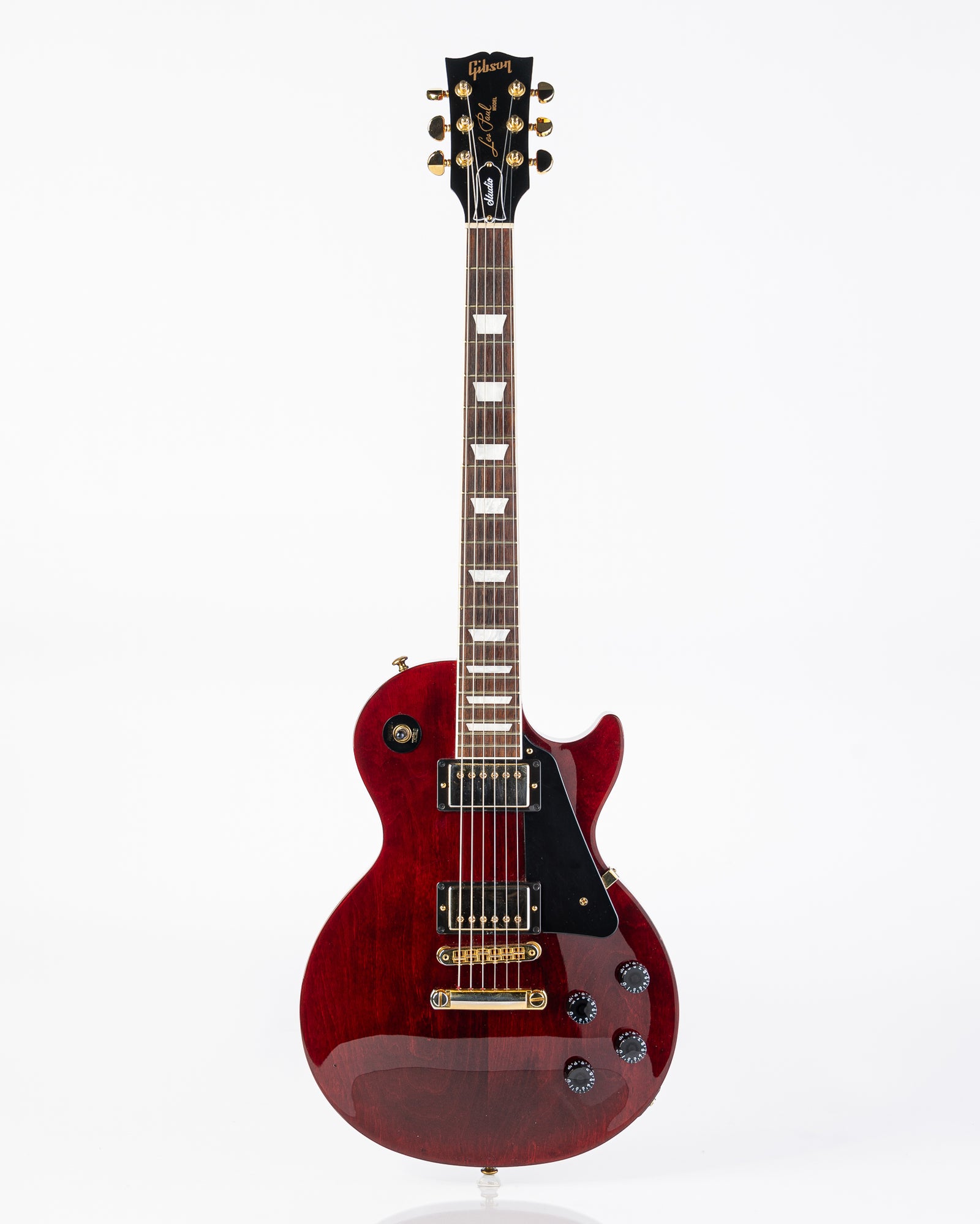USED 2016 Gibson Les Paul Studio T Electric Guitar - Wine Red
