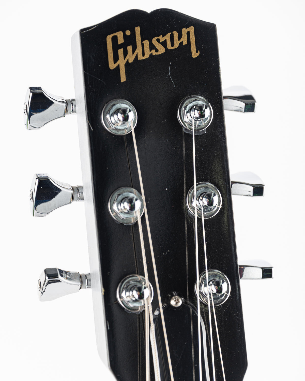 USED Gibson Melody Maker SG Electric Guitar - Satin Silver Nitro with Gig Bag