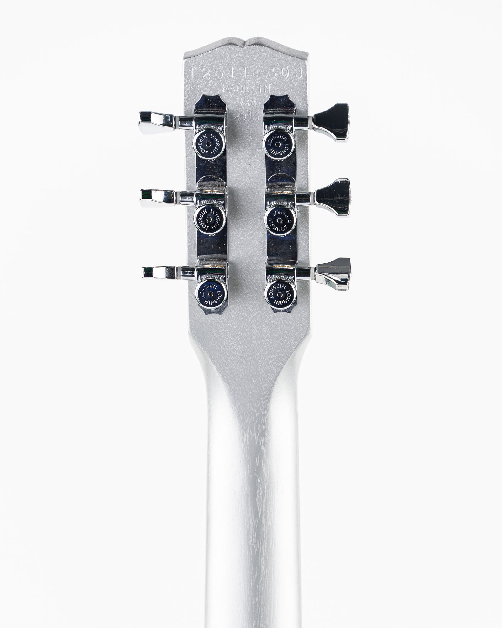 USED Gibson Melody Maker SG Electric Guitar - Satin Silver Nitro with Gig Bag