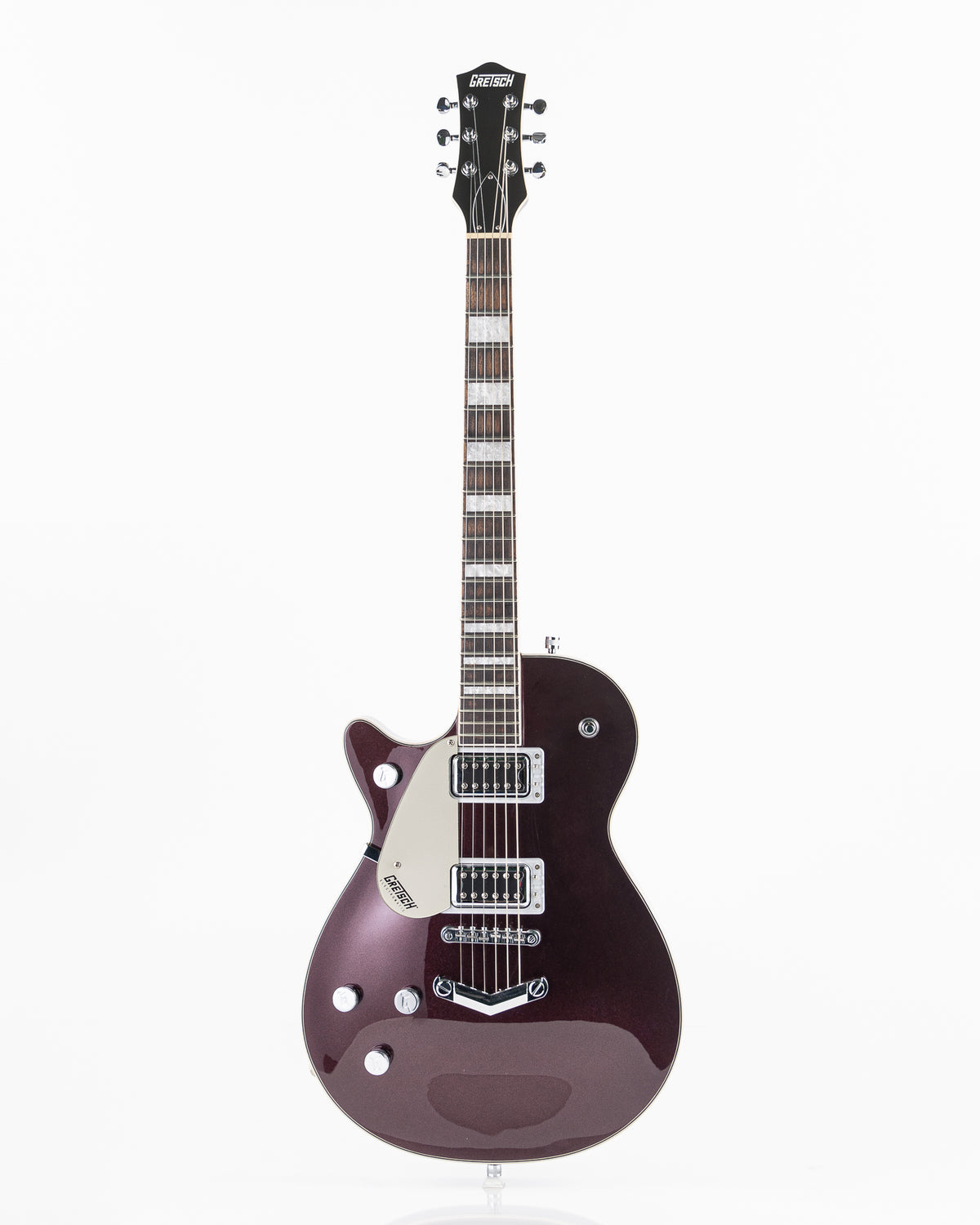 USED Gretsch G5220LH Electromatic Jet Left Handed Electric Guitar - Dark Cherry Metallic
