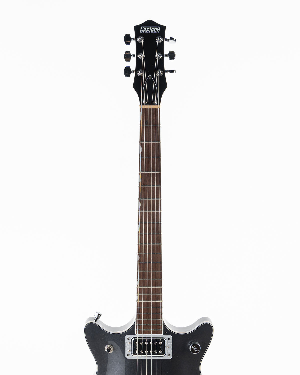 USED Gretsch G5222 Electromatic Double Jet BT Electric Guitar - London Grey