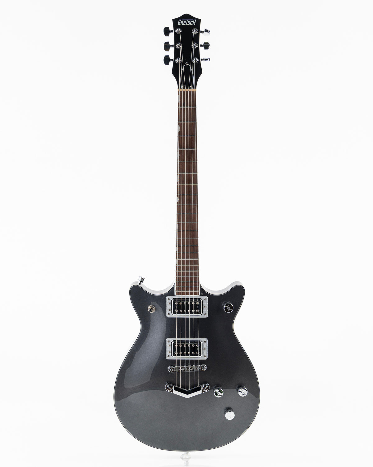 USED Gretsch G5222 Electromatic Double Jet BT Electric Guitar - London Grey