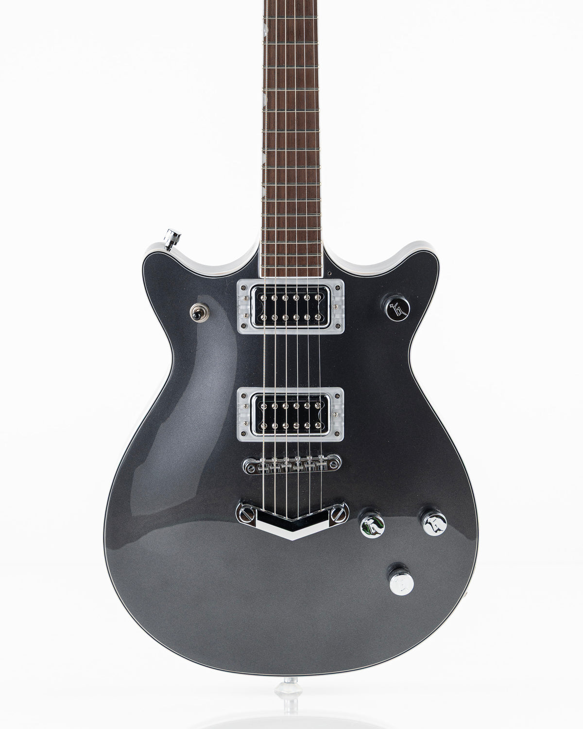 USED Gretsch G5222 Electromatic Double Jet BT Electric Guitar - London Grey