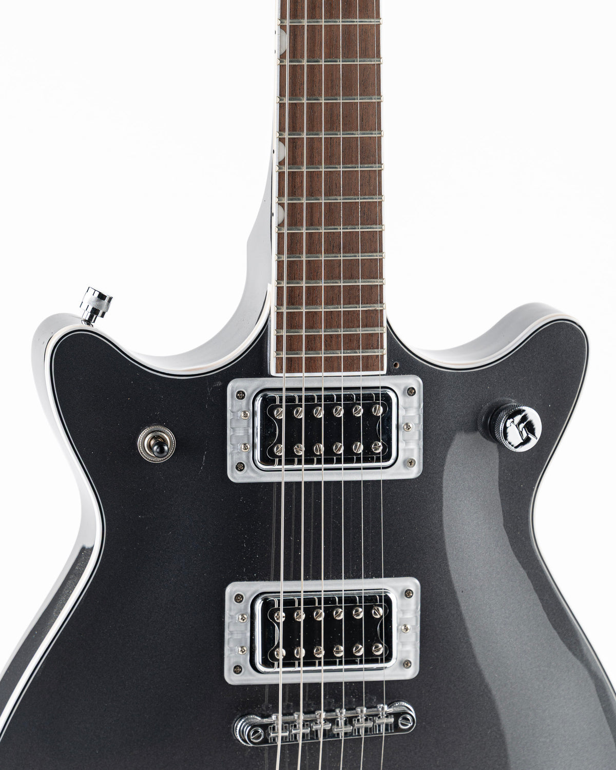 USED Gretsch G5222 Electromatic Double Jet BT Electric Guitar - London Grey