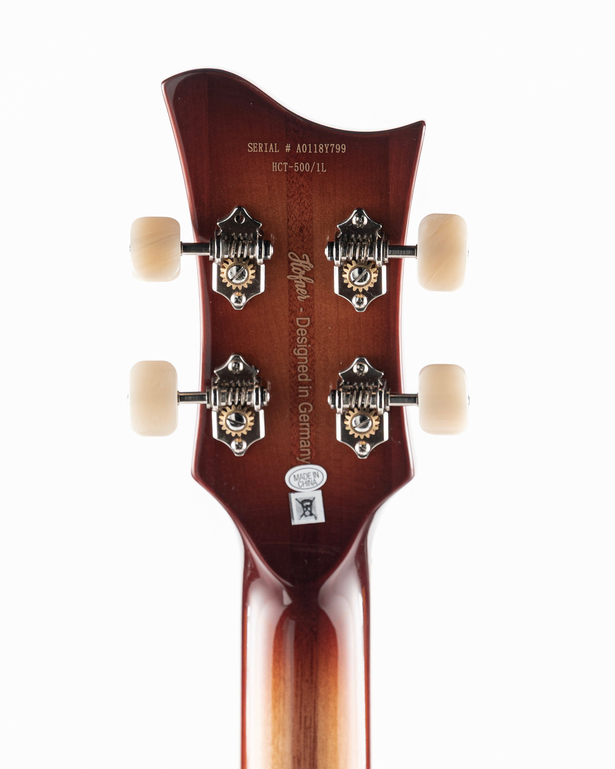 USED Hofner Contemporary HCT 500/1 Violin Left Handed Electric Bass - Sunburst