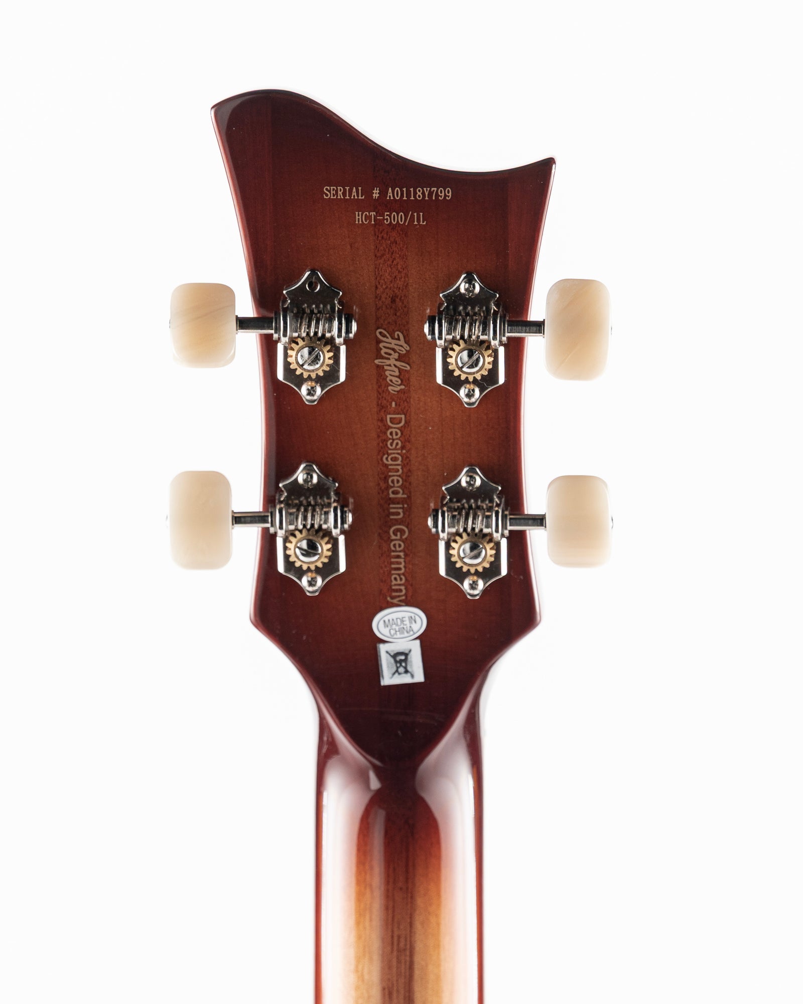 USED Hofner Contemporary HCT 500/1 Violin Left Handed Electric Bass - Sunburst