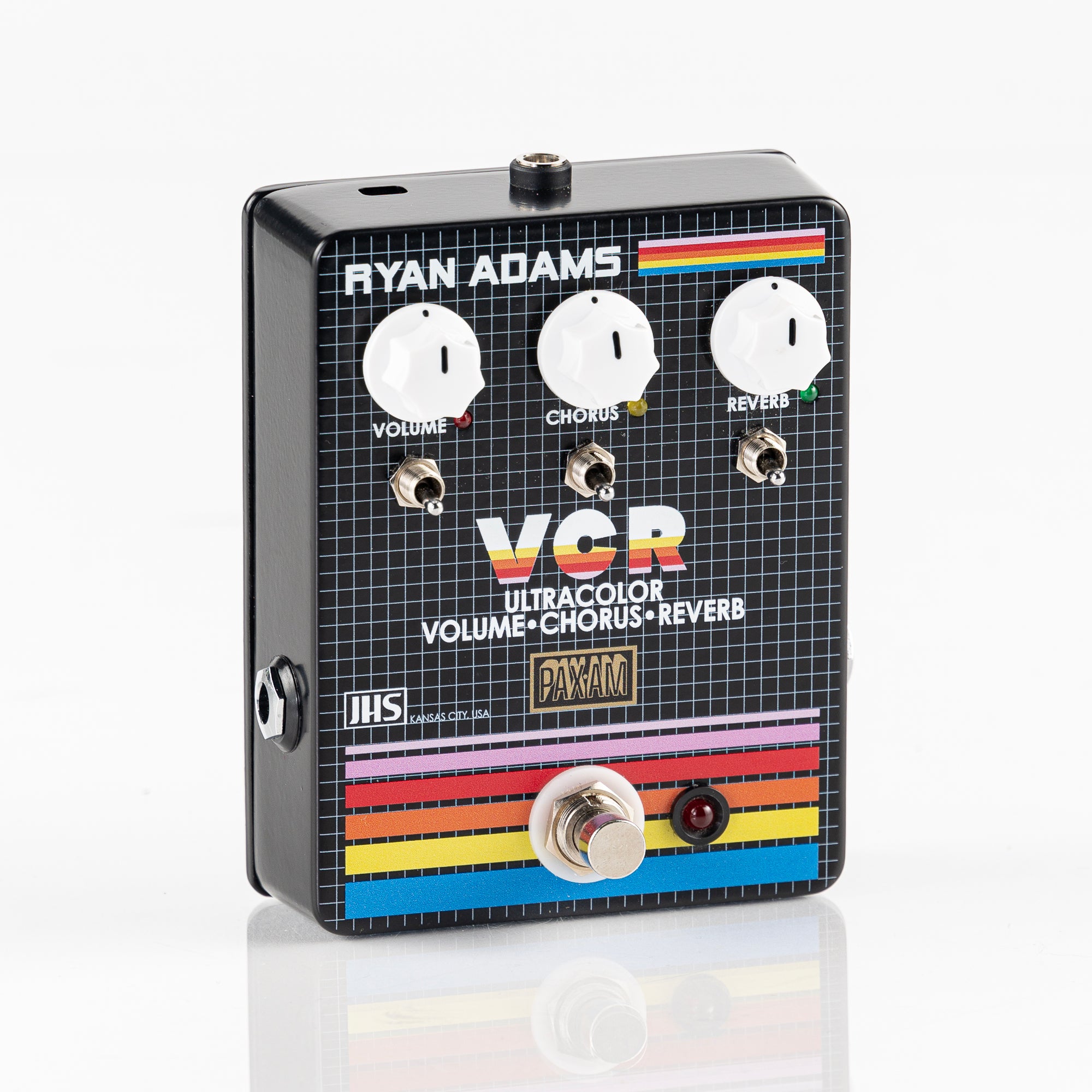USED JHS Ryan Adams VCR UltraColor Volume-Chorus-Reverb Pedal w/ Original Box