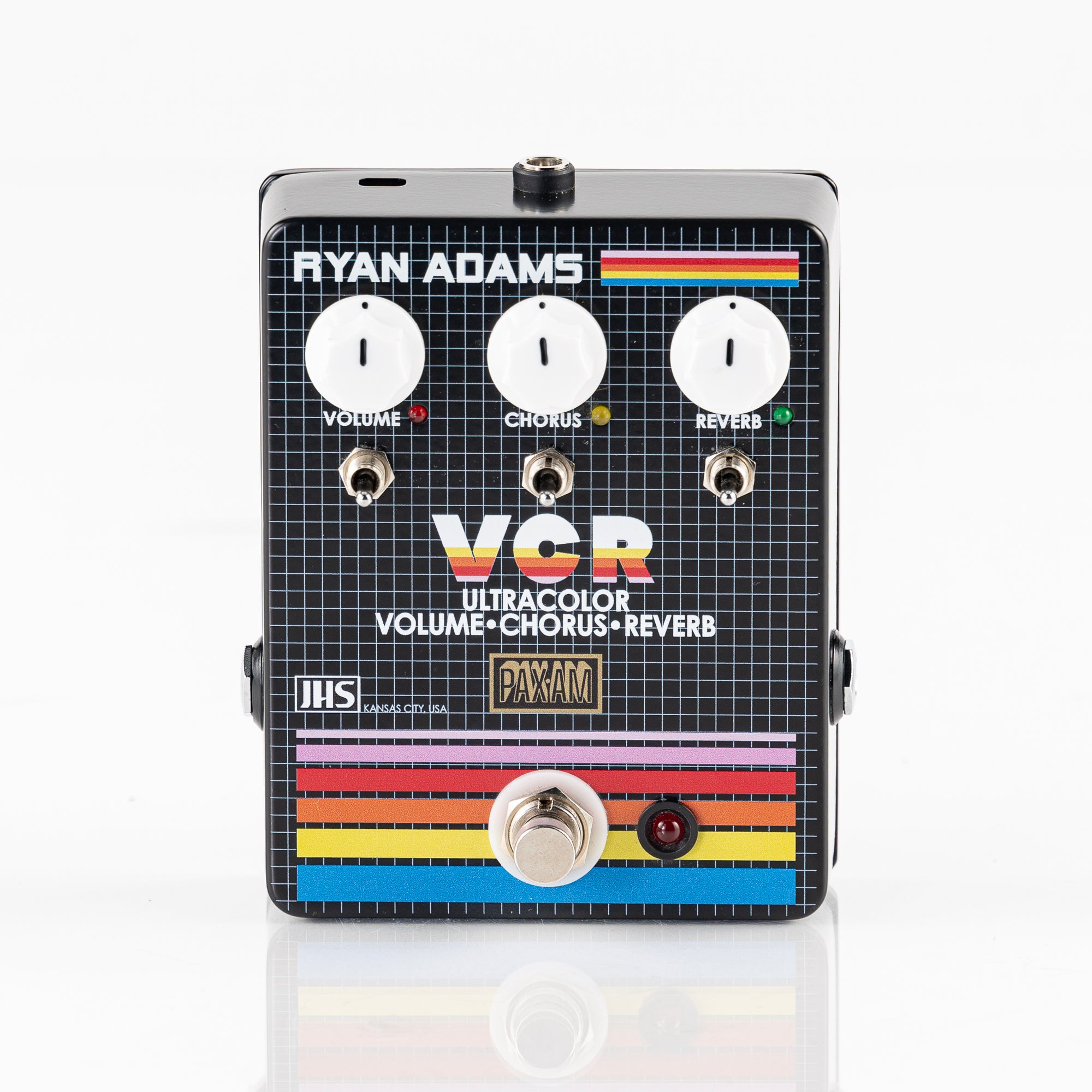 USED JHS Ryan Adams VCR UltraColor Volume-Chorus-Reverb Pedal w/ Original Box