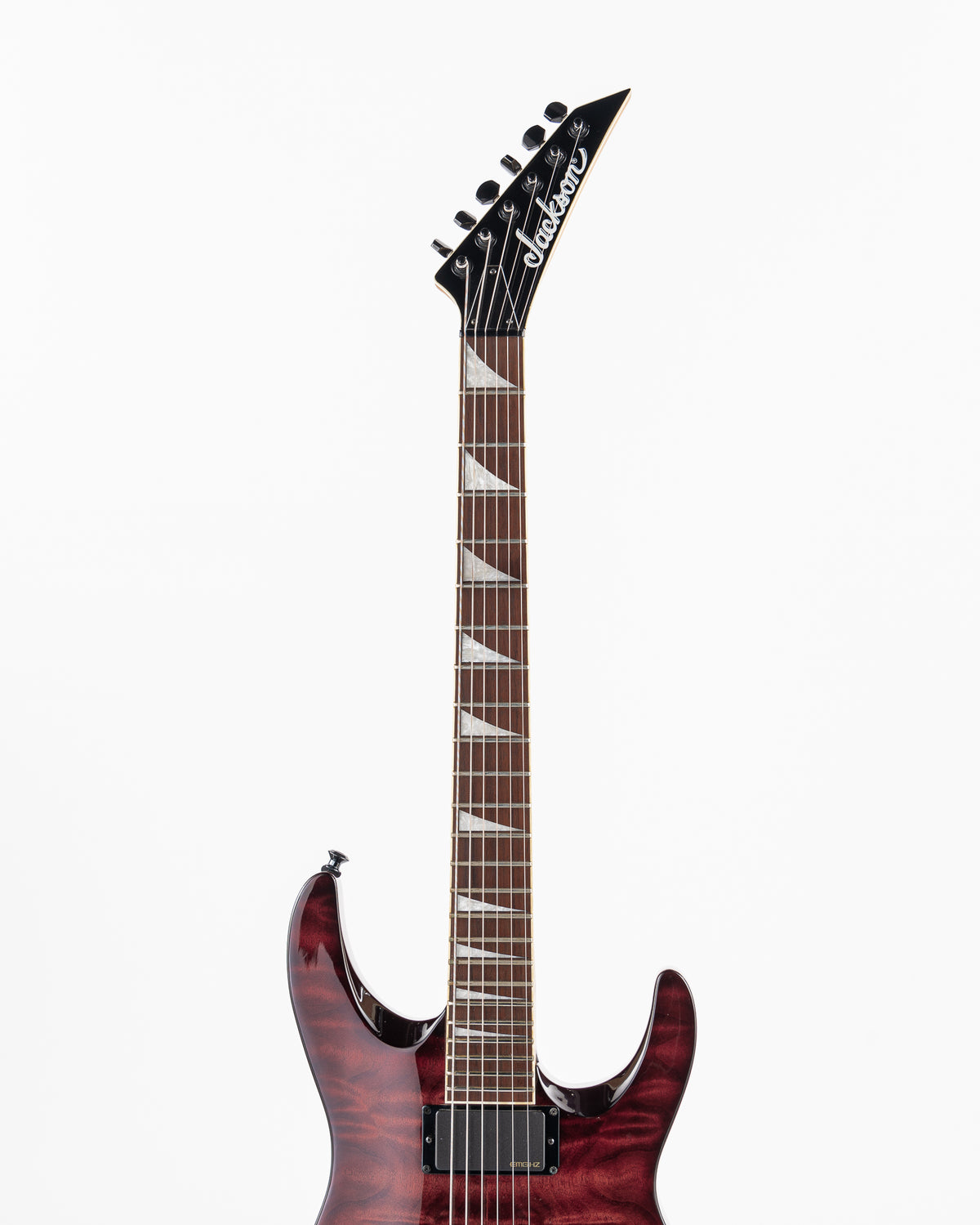 USED Jackson Dinky DKXT Electric Guitar- Transparent Red