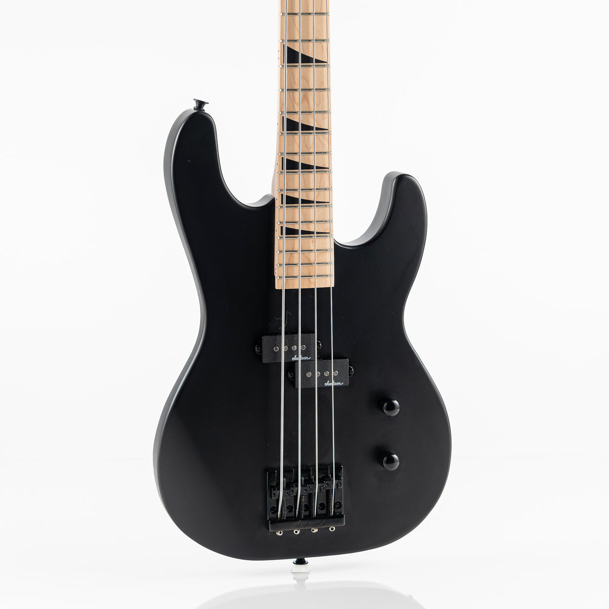 USED Jackson Limited Edition JS Series JS1M Concert Electric Bass - Black Satin