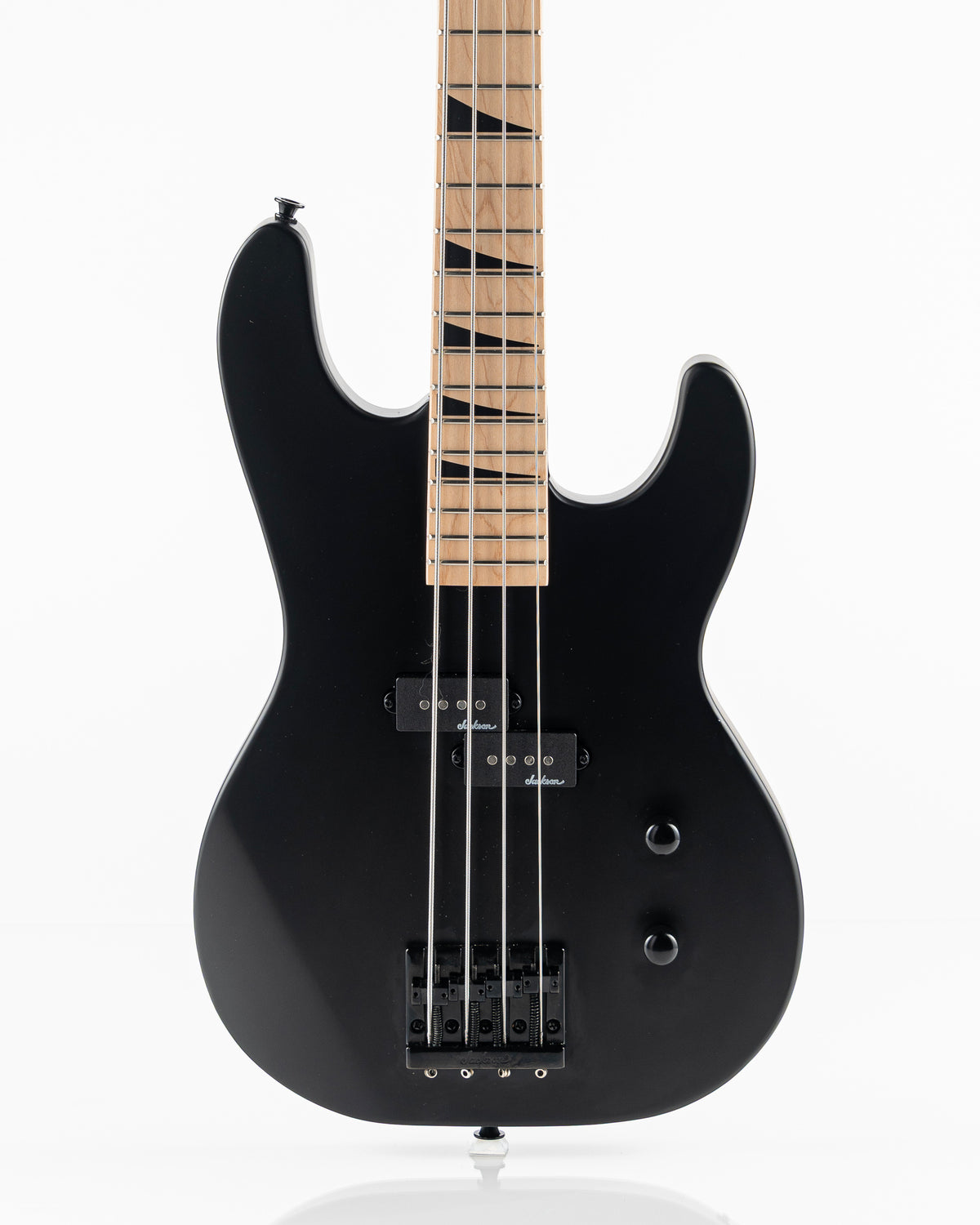 USED Jackson Limited Edition JS Series JS1M Concert Electric Bass - Black Satin
